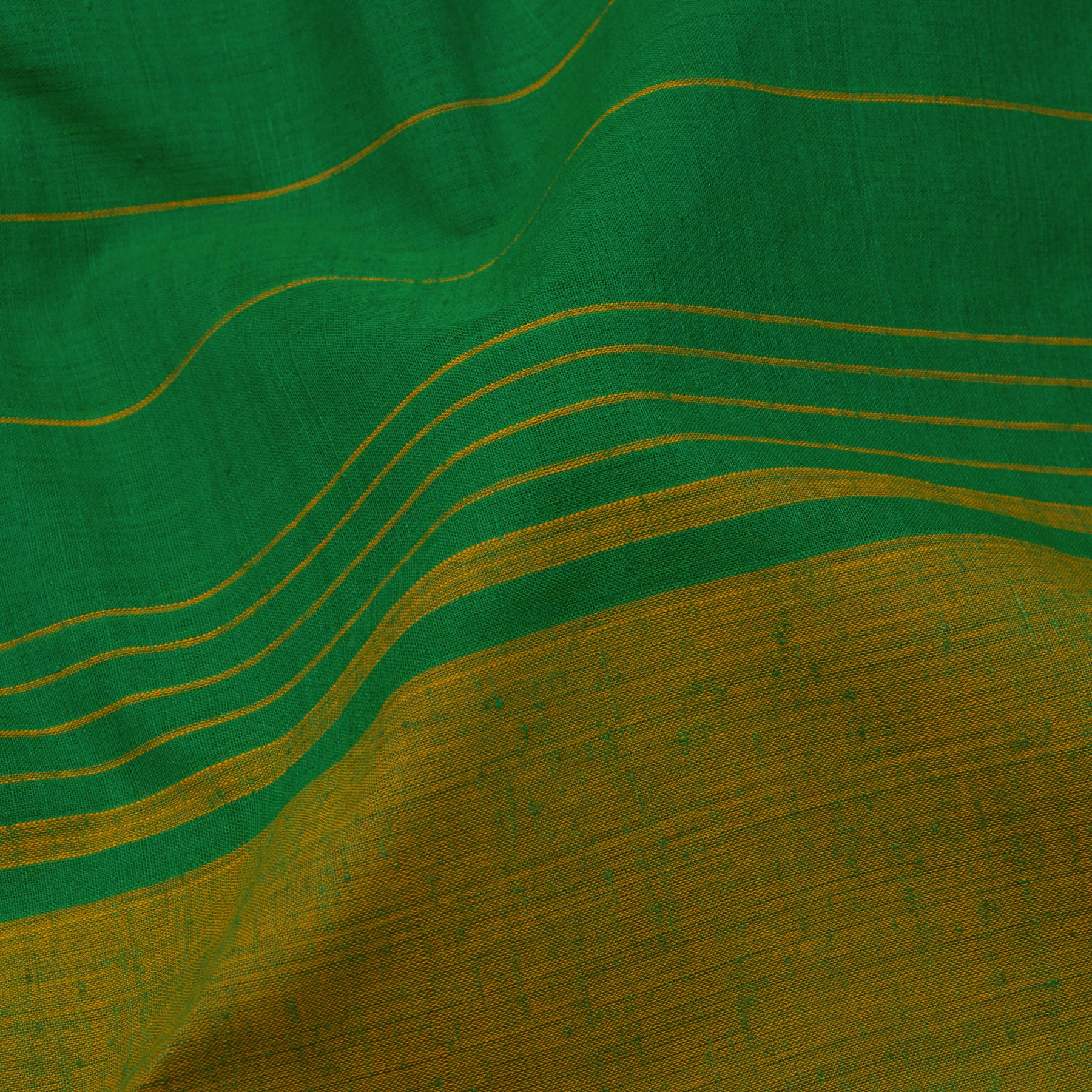 Kanakavalli Mangalgiri Silk/Cotton Sari 25-261-HS005-01784 - Fabric View