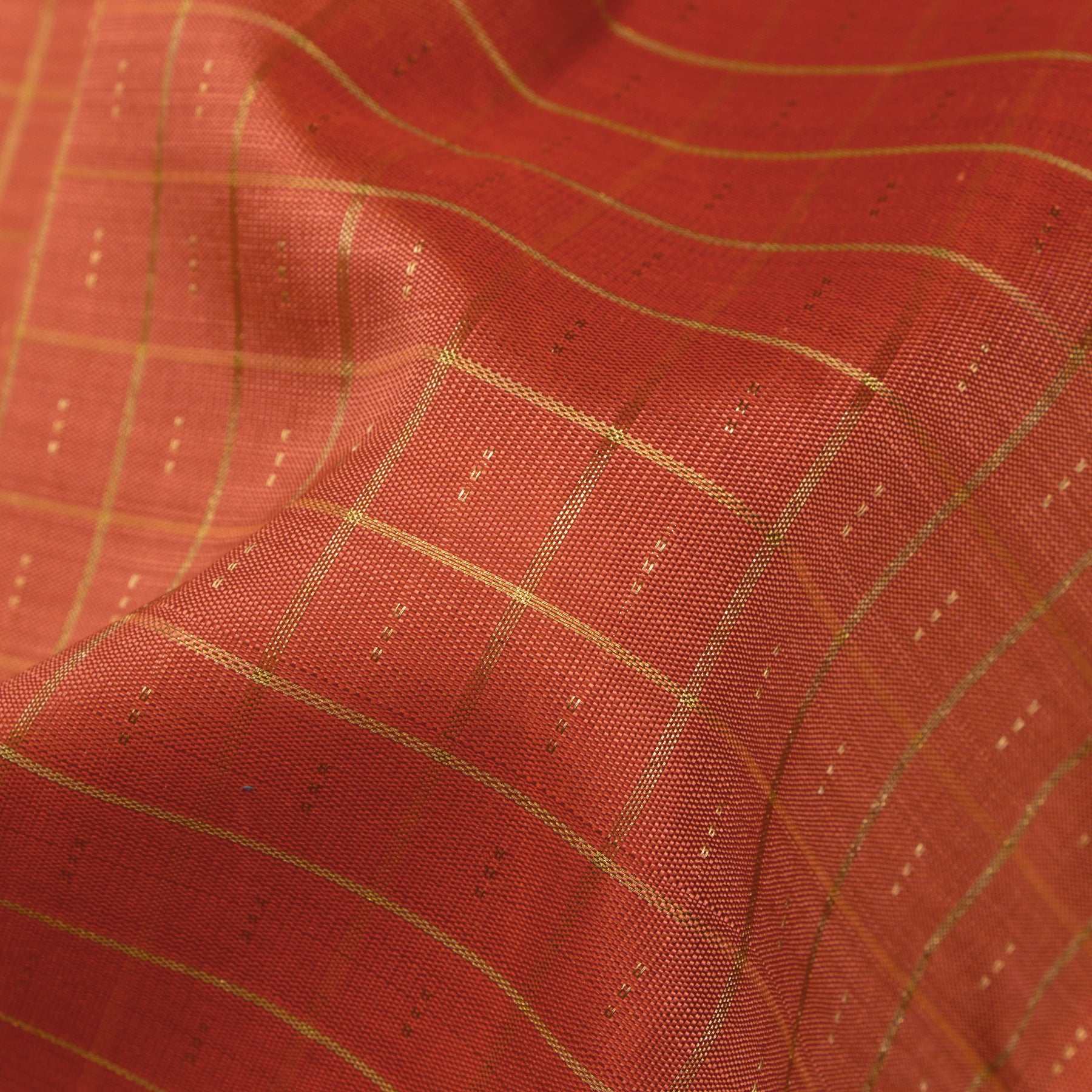 Kanakavalli Kattam - Vari Silk Blouse Length 25-595-HB001-00991 - Fabric View