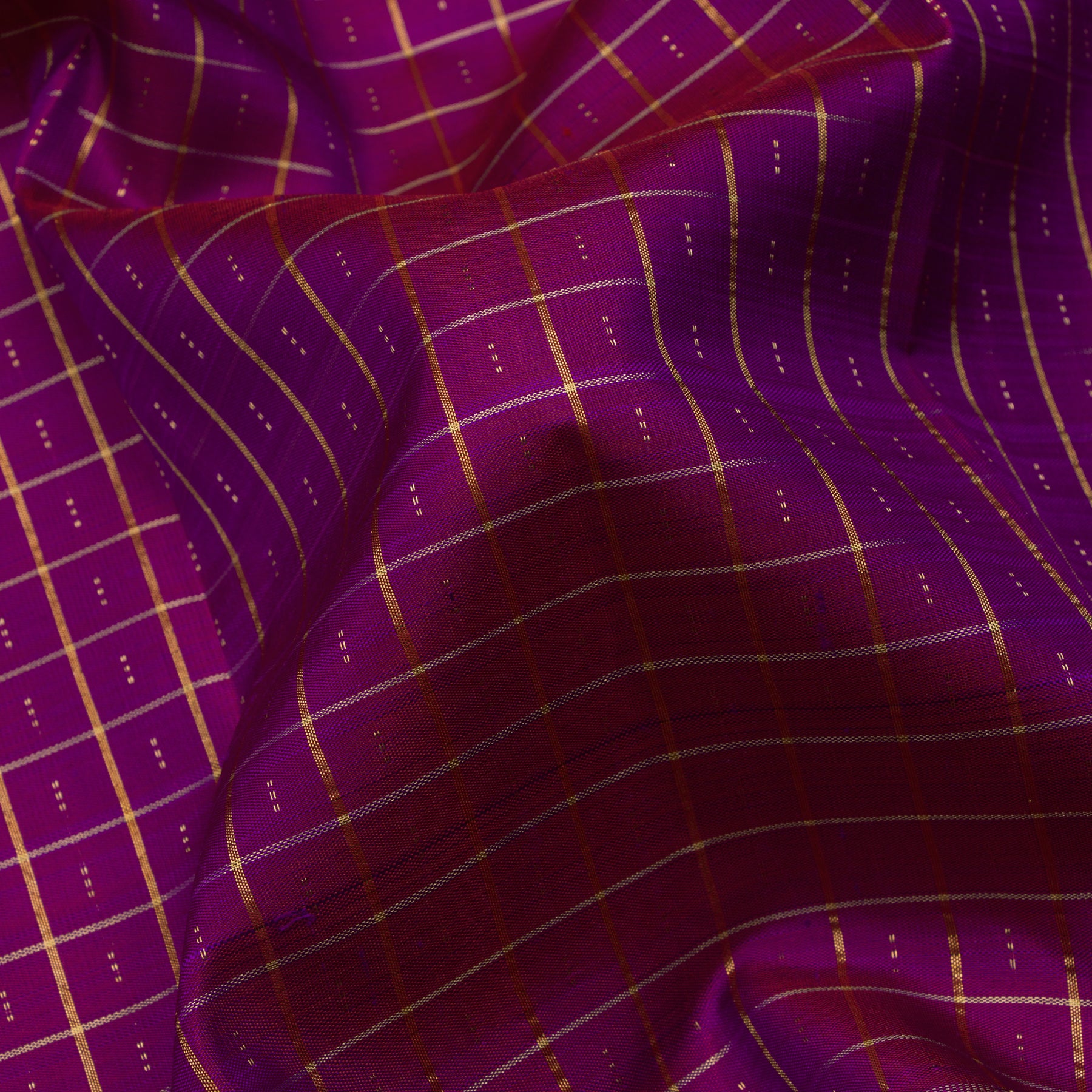 Kanakavalli Kattam - Vari Silk Blouse Length 25-595-HB001-00995 - Fabric View