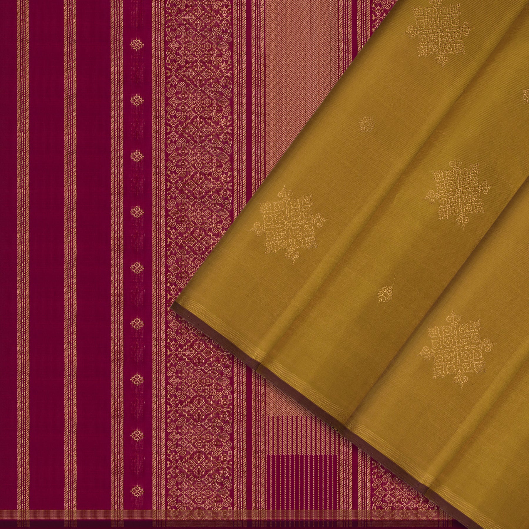Kanakavalli Kanjivaram Silk Sari 25-595-HS001-04204 - Cover View