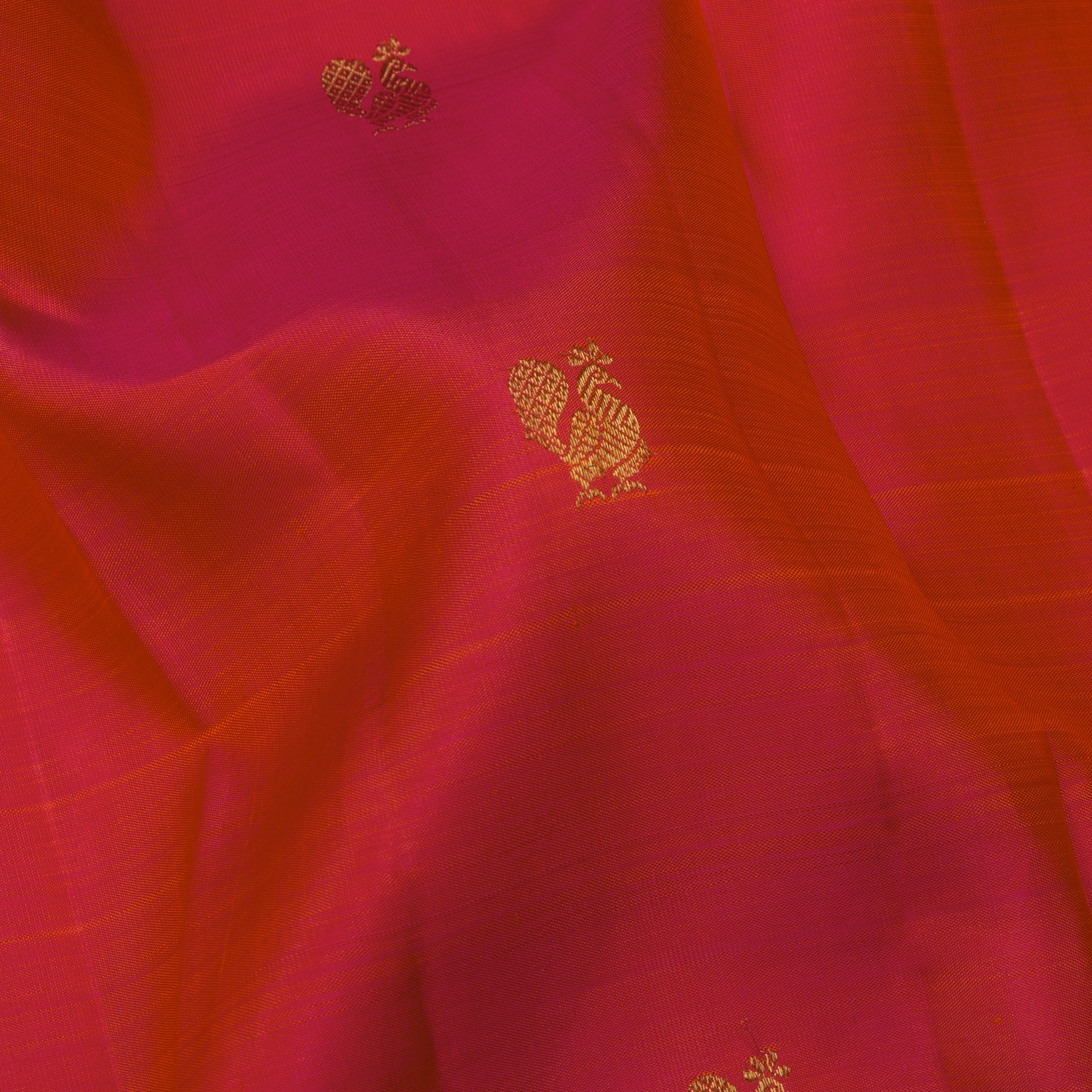 Kanakavalli Kanjivaram Silk Sari 25-595-HS001-00017 - Fabric View