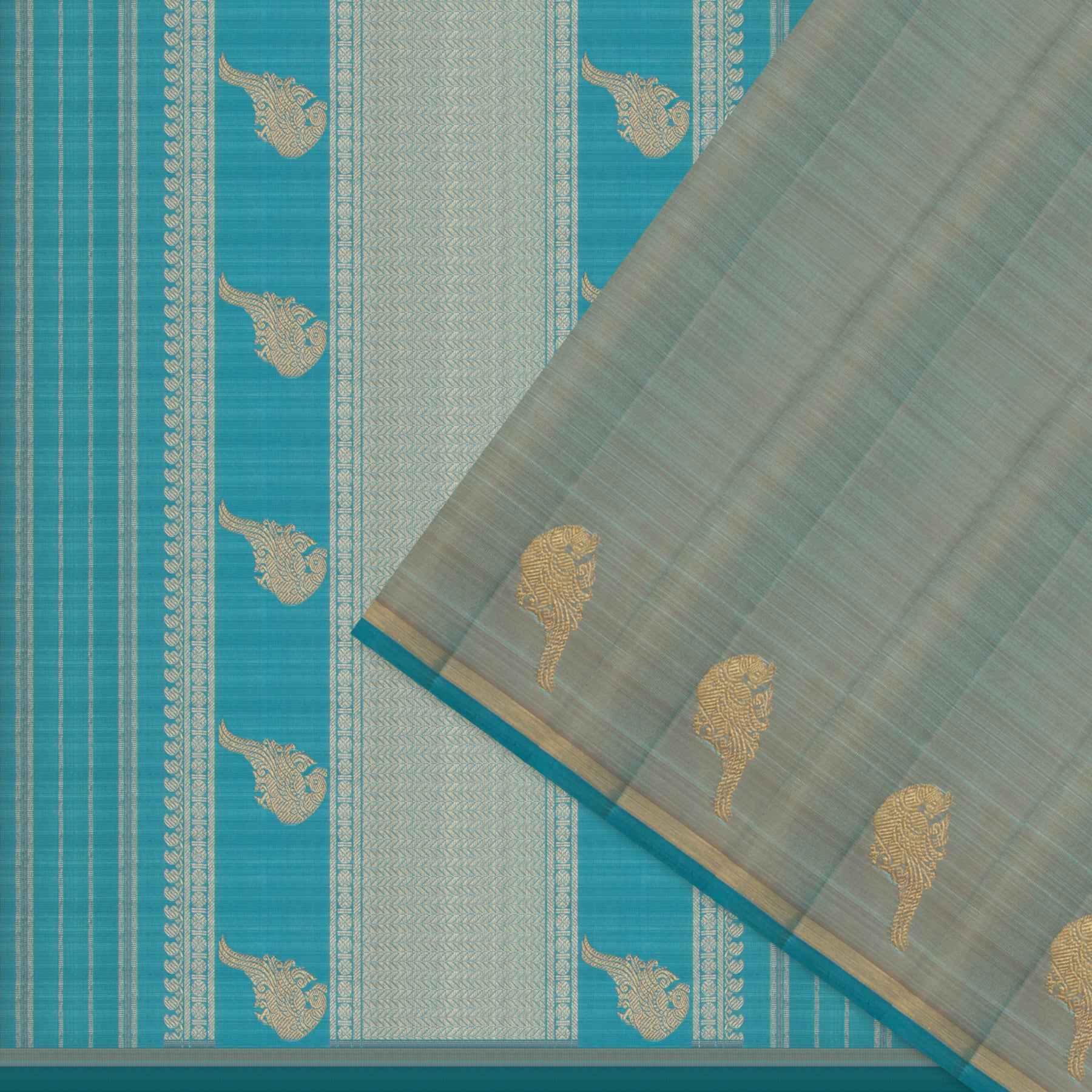 Kanakavalli Kanjivaram Silk Sari 25-595-HS001-00032 - Cover View
