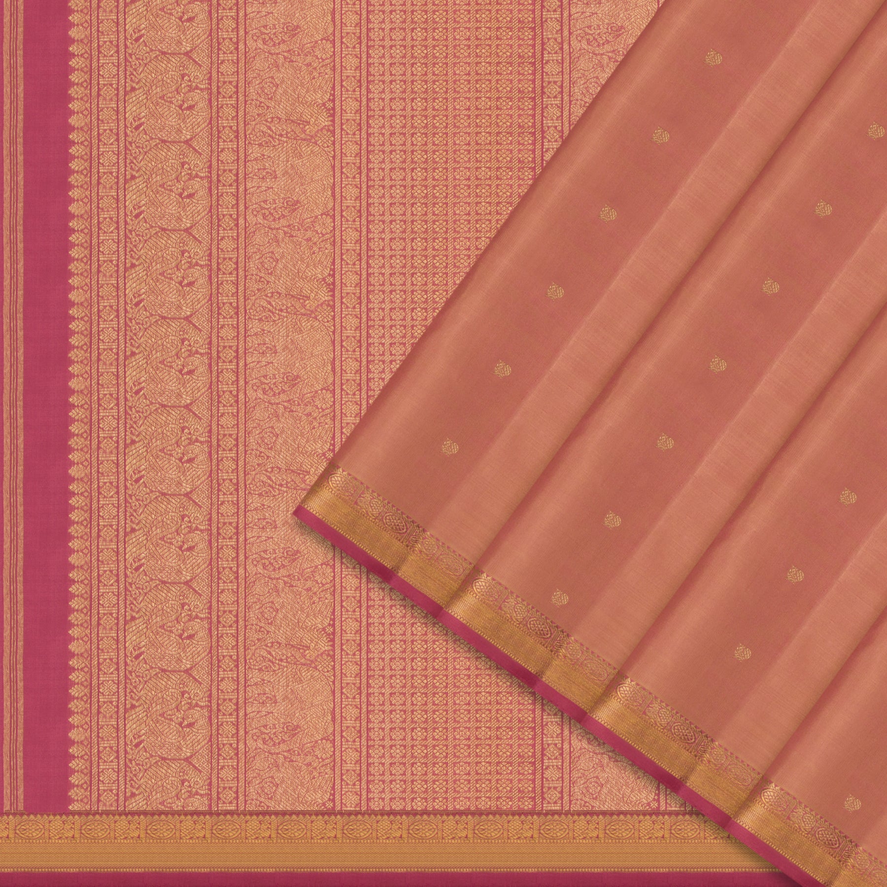 Kanakavalli Kanjivaram Silk Sari 25-595-HS001-00070 - Cover View