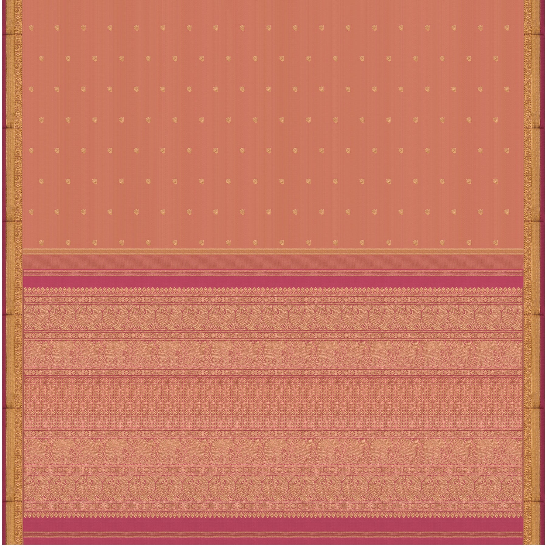 Kanakavalli Kanjivaram Silk Sari 25-595-HS001-00070 - Full View