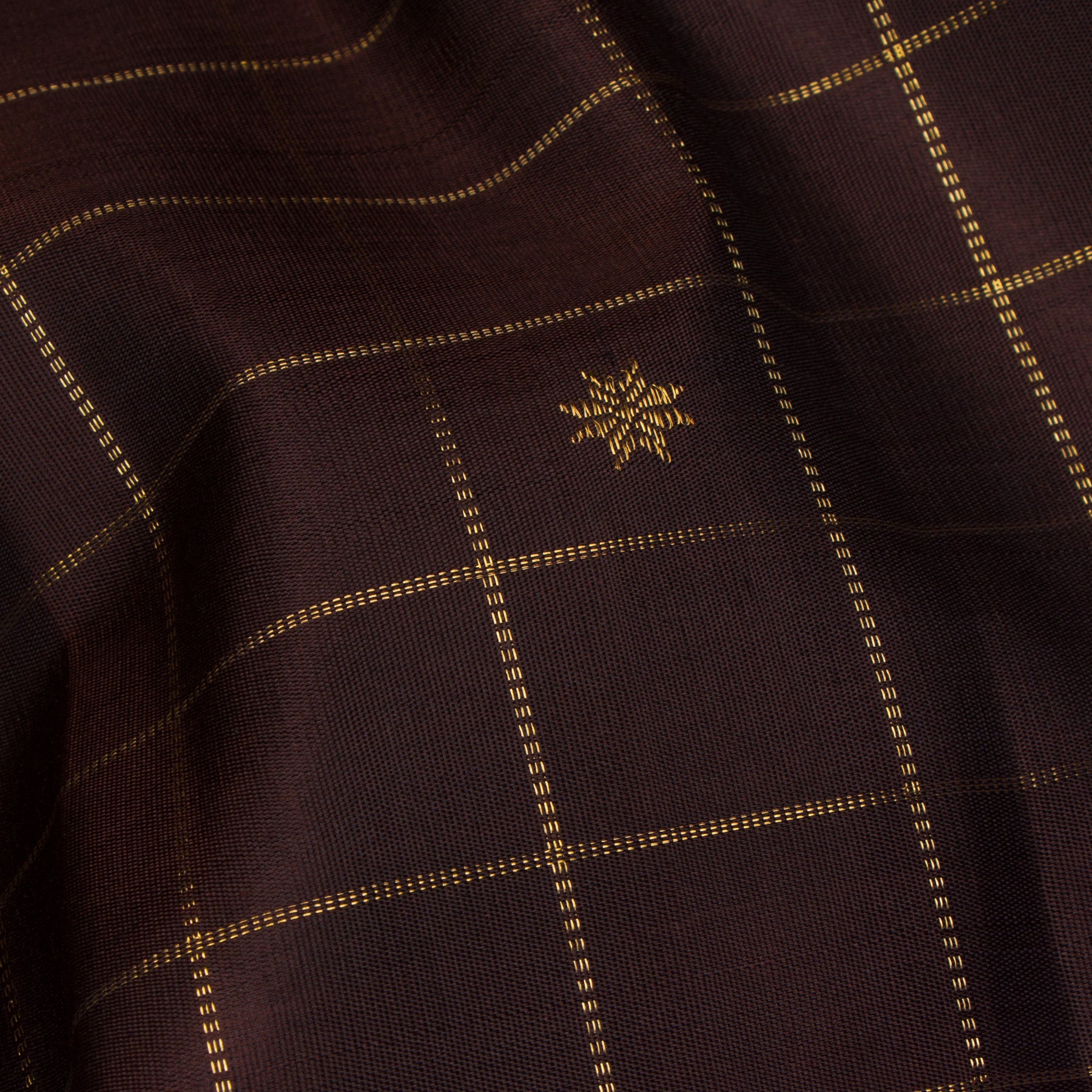Kanakavalli Kanjivaram Silk Sari 25-595-HS001-00071 - Fabric View
