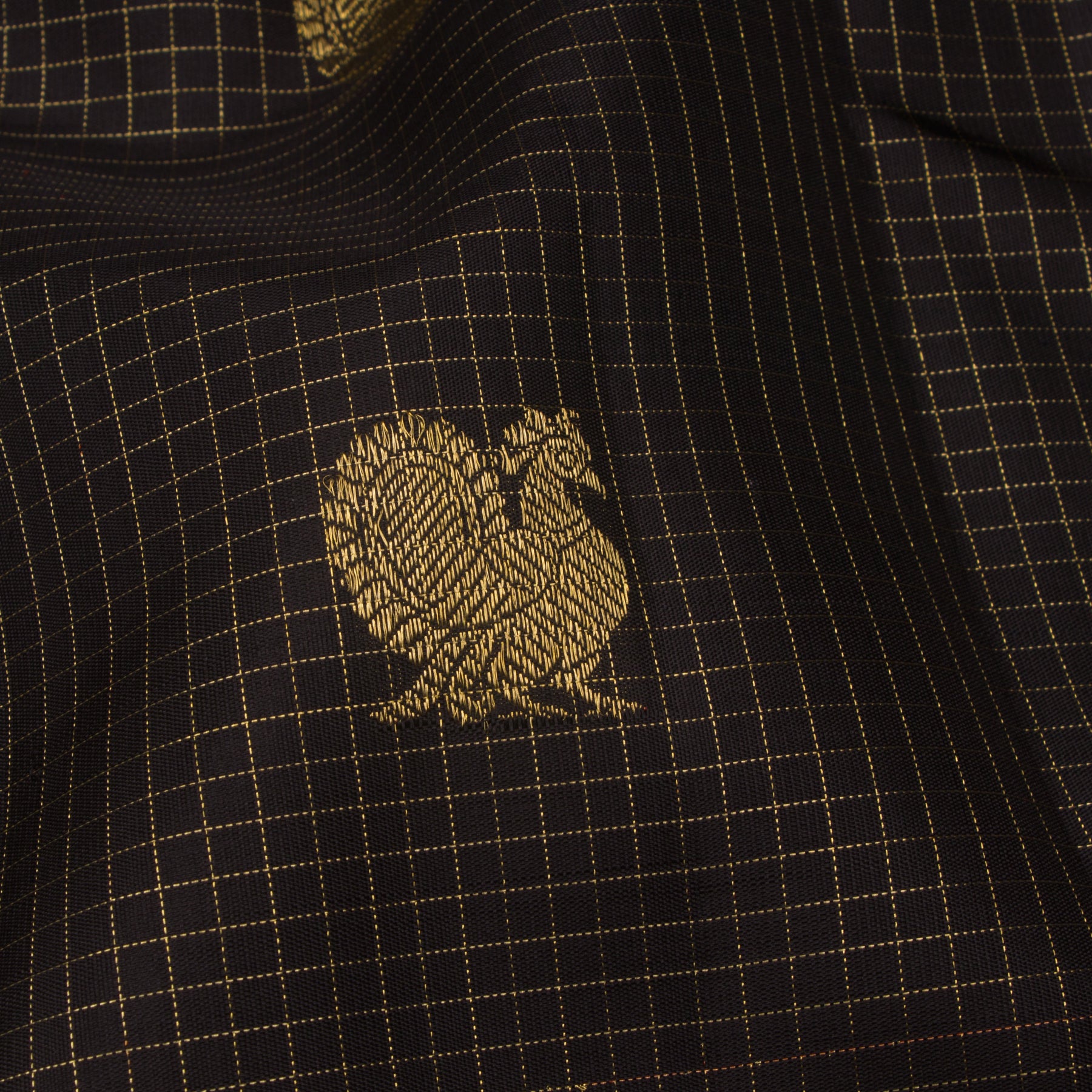 Kanakavalli Kanjivaram Silk Sari 25-595-HS001-00082 - Fabric View