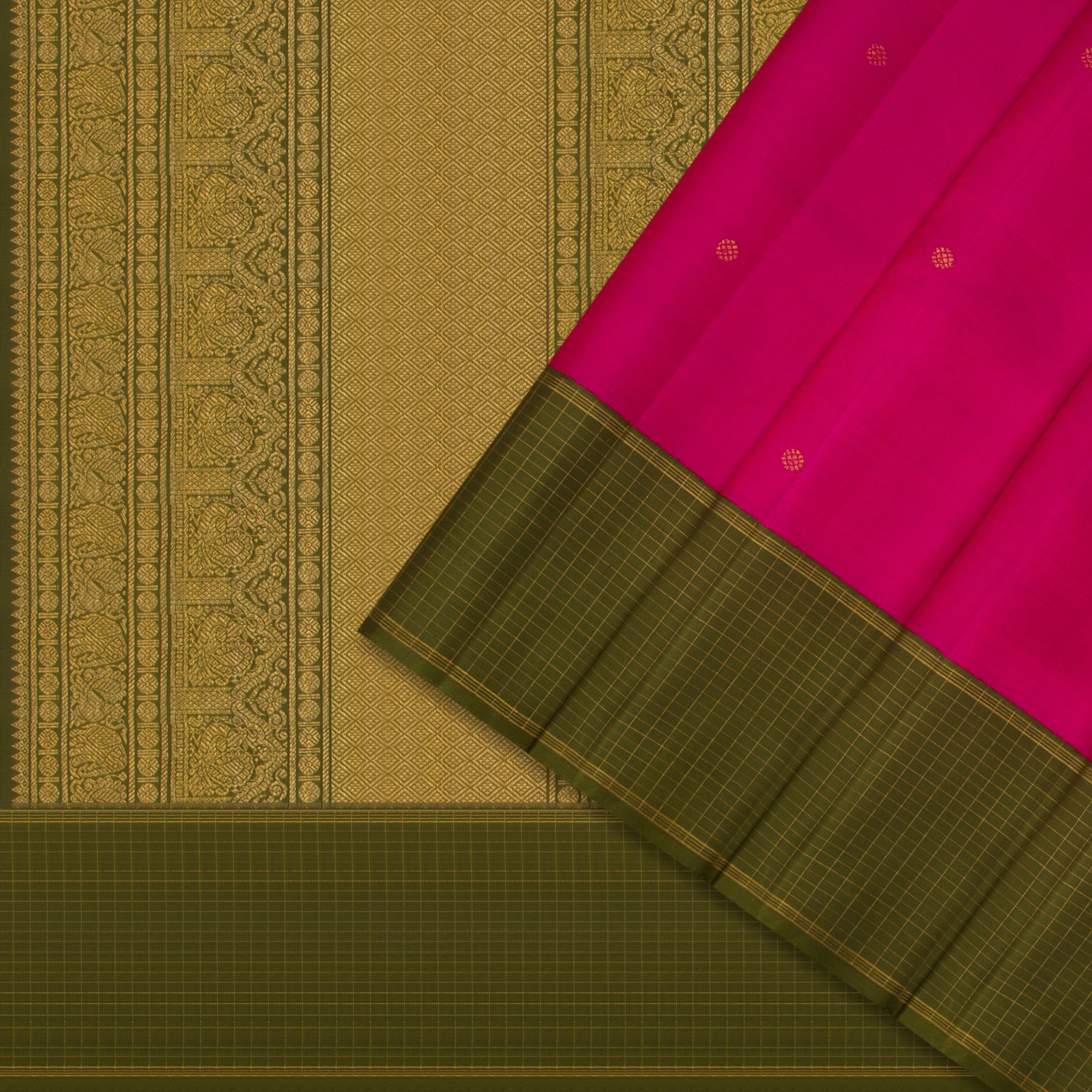 Kanakavalli Kanjivaram Silk Sari 25-595-HS001-00093 - Cover View