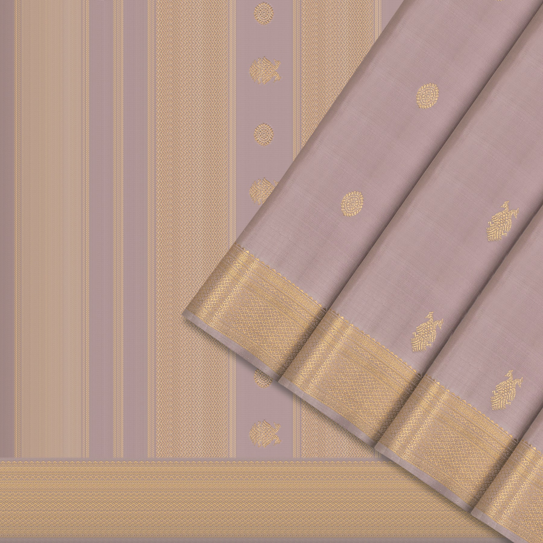Kanakavalli Kanjivaram Silk Sari 25-595-HS001-00101 - Cover View