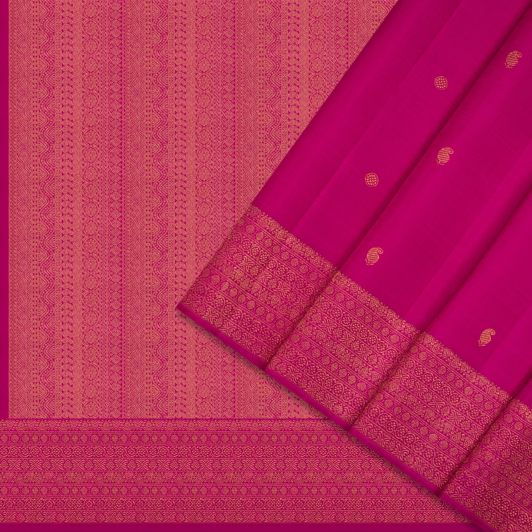Kanakavalli Kanjivaram Silk Sari 25-595-HS001-00102 - Cover View