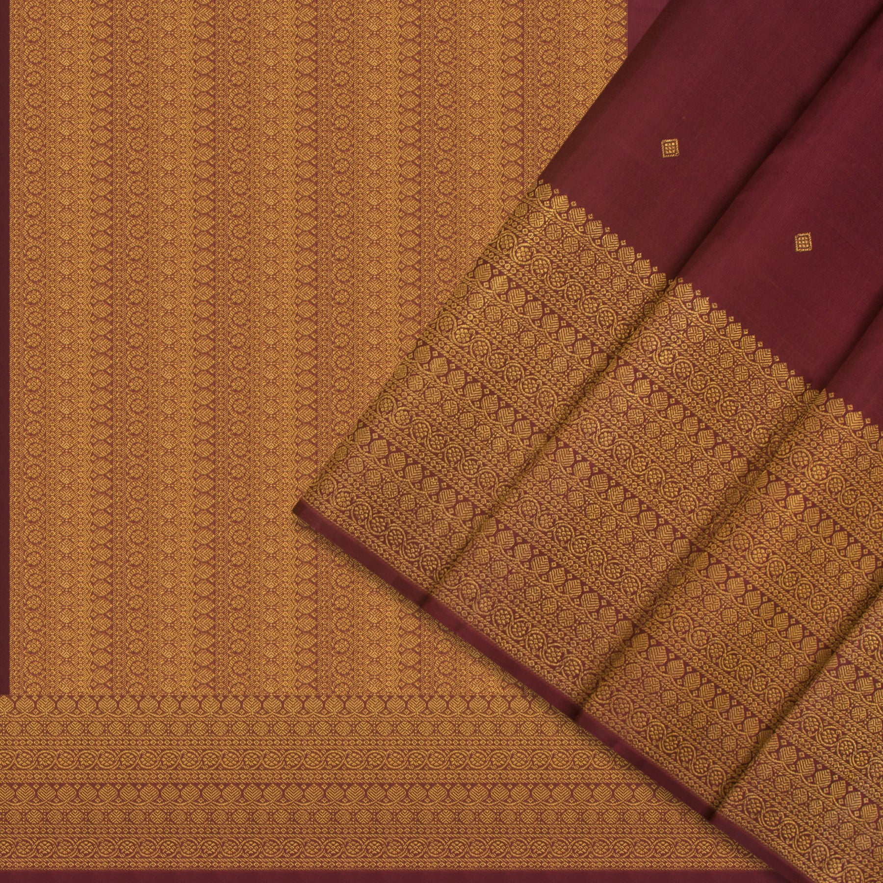 Kanakavalli Kanjivaram Silk Sari 25-595-HS001-00110 - Cover View