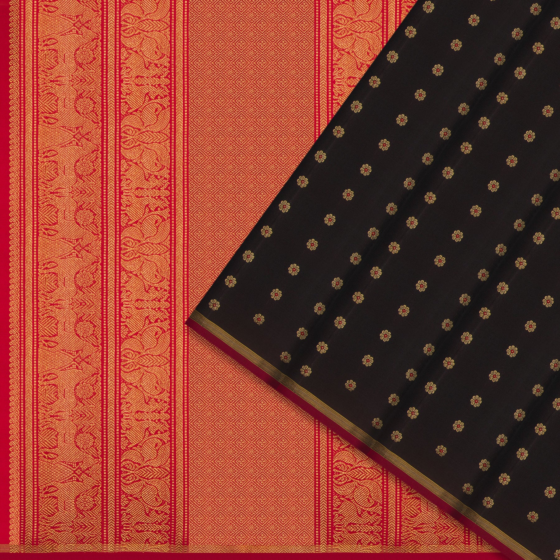 Kanakavalli Kanjivaram Silk Sari 25-595-HS001-00122 - Cover View
