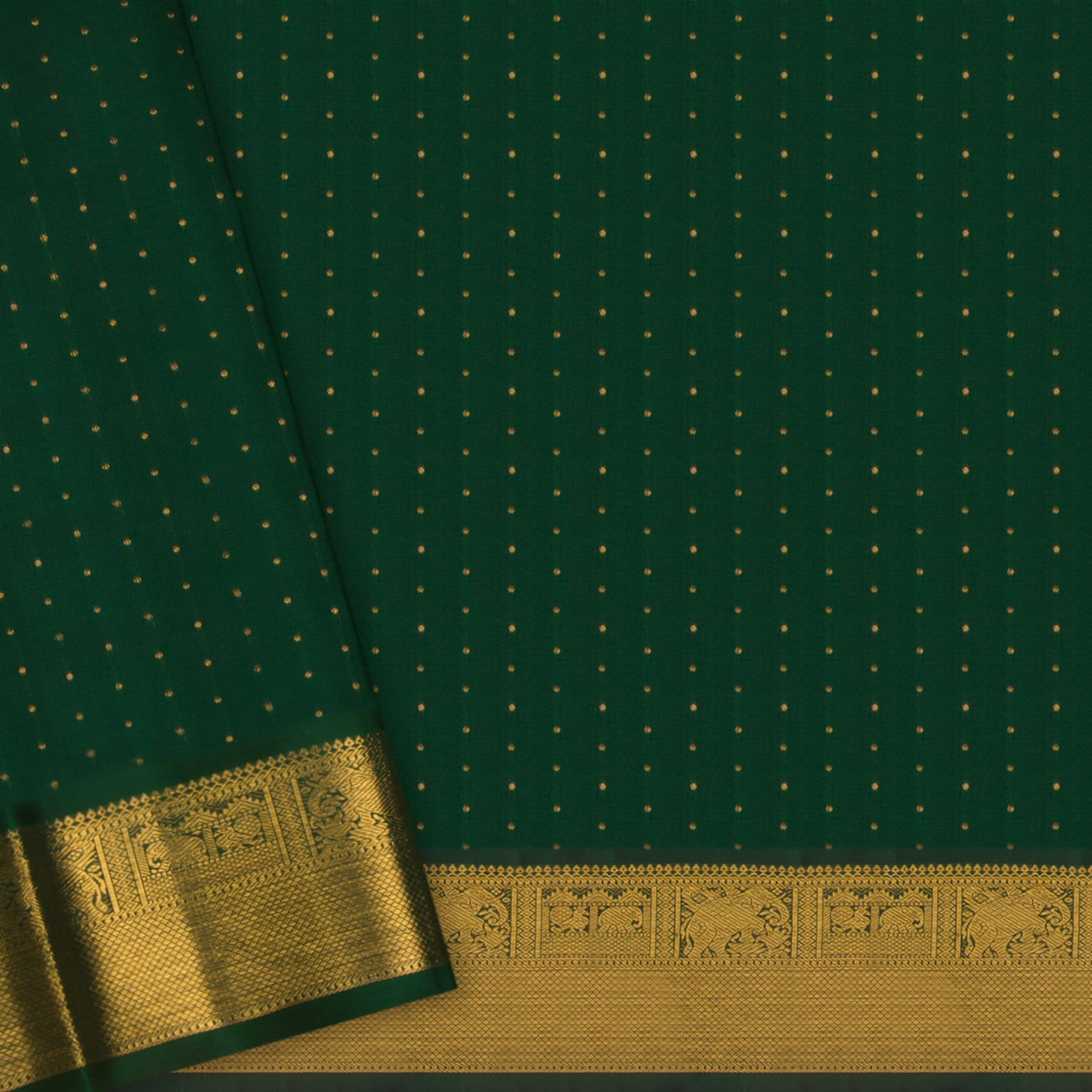 Kanakavalli Kanjivaram Silk Sari 25-595-HS001-00134 - Blouse View
