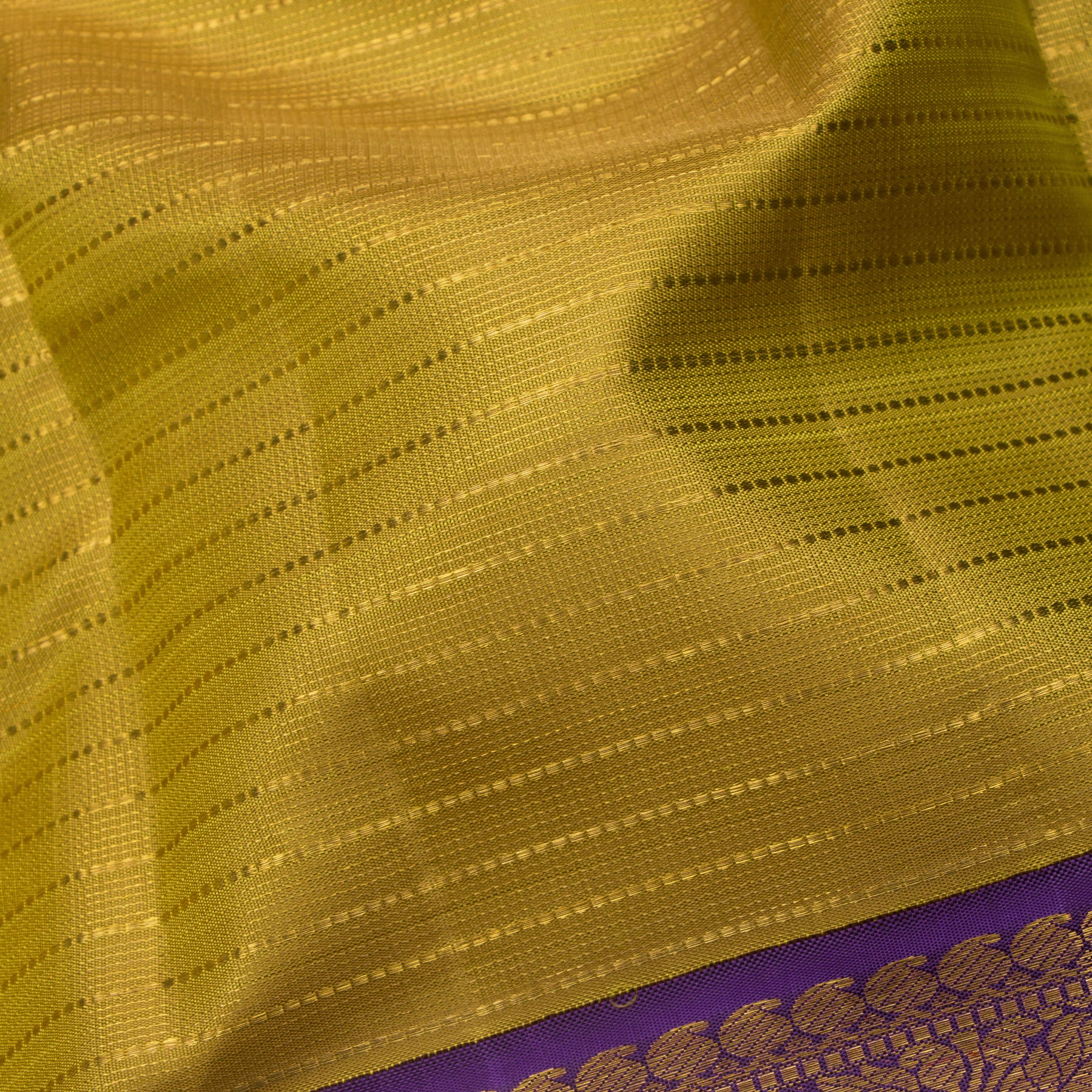 Kanakavalli Kanjivaram Silk Sari 25-595-HS001-00138 - Fabric View