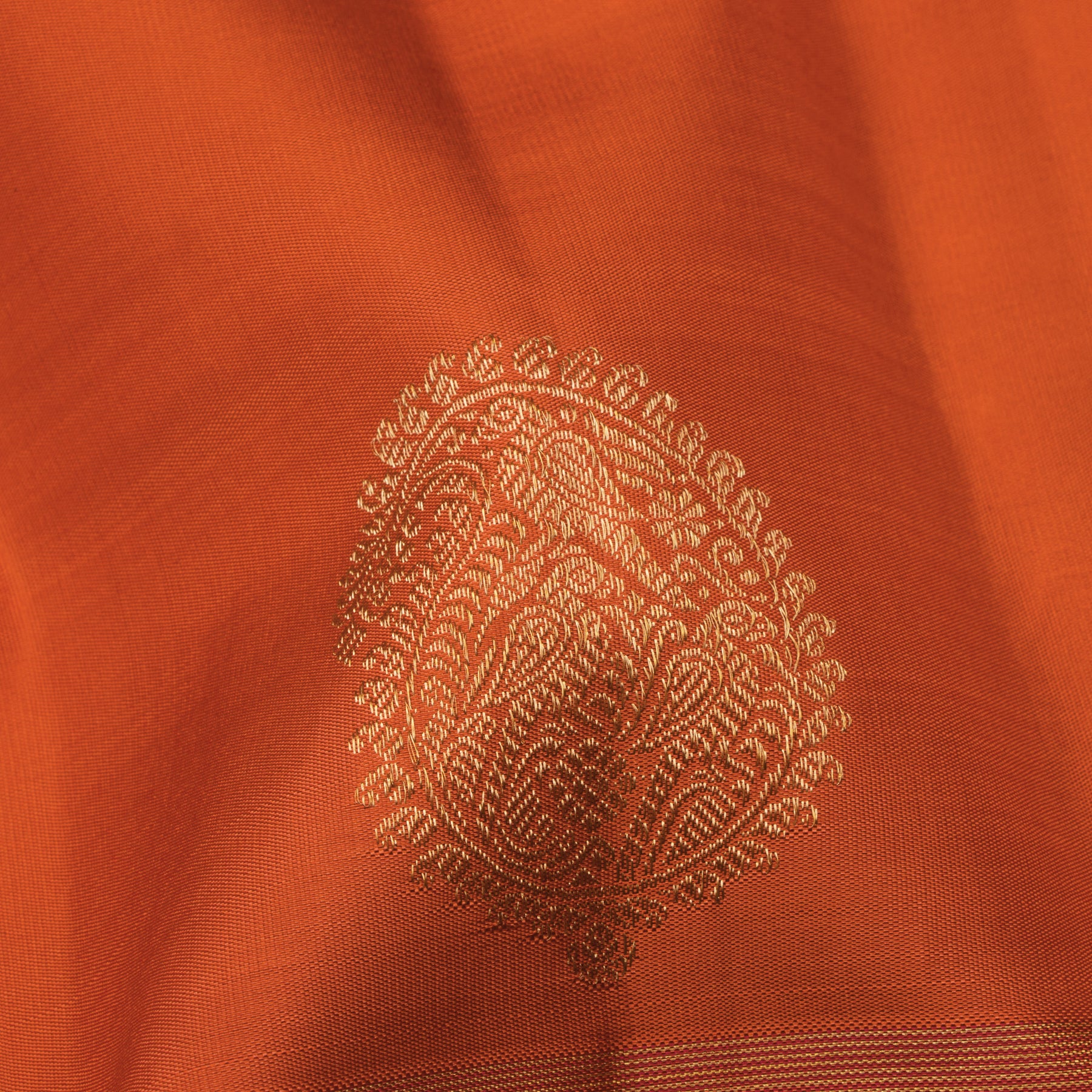 Kanakavalli Kanjivaram Silk Sari 25-595-HS001-00851 - Fabric View
