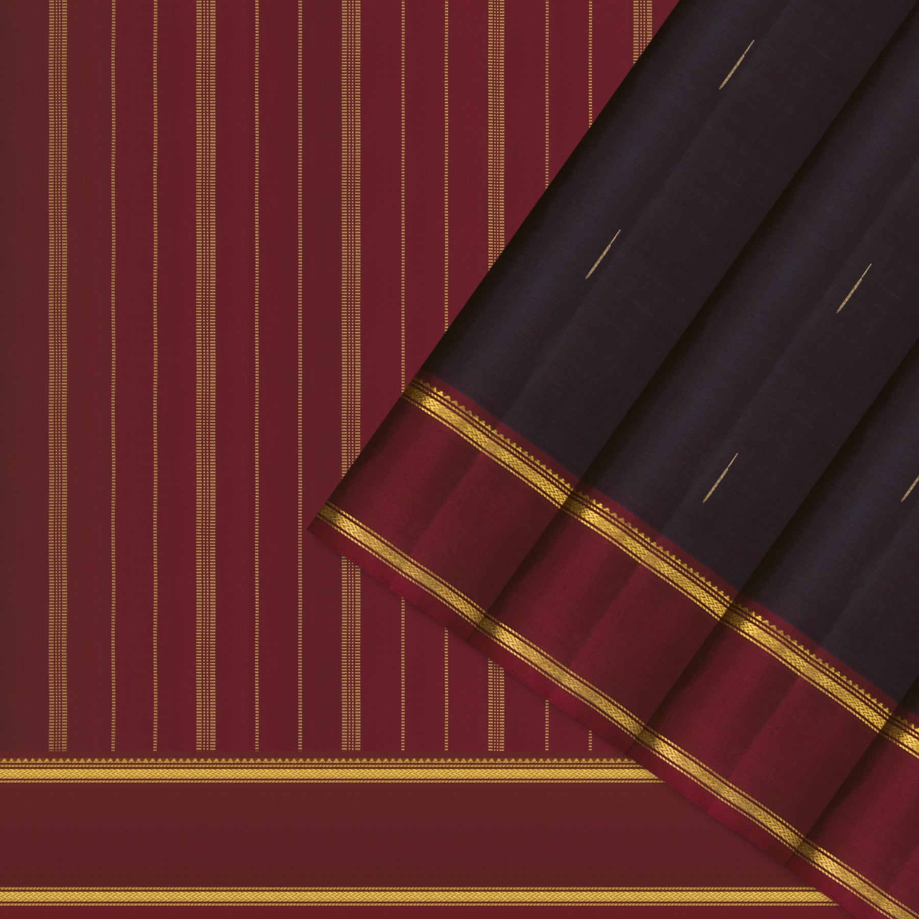 Kanakavalli Kanjivaram Silk Sari 25-595-HS001-00871 - Cover View