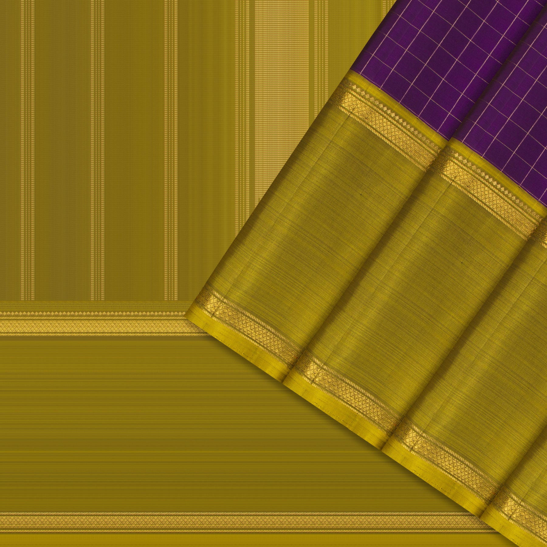 Kanakavalli Kanjivaram Silk Sari 25-595-HS001-00920 - Cover View