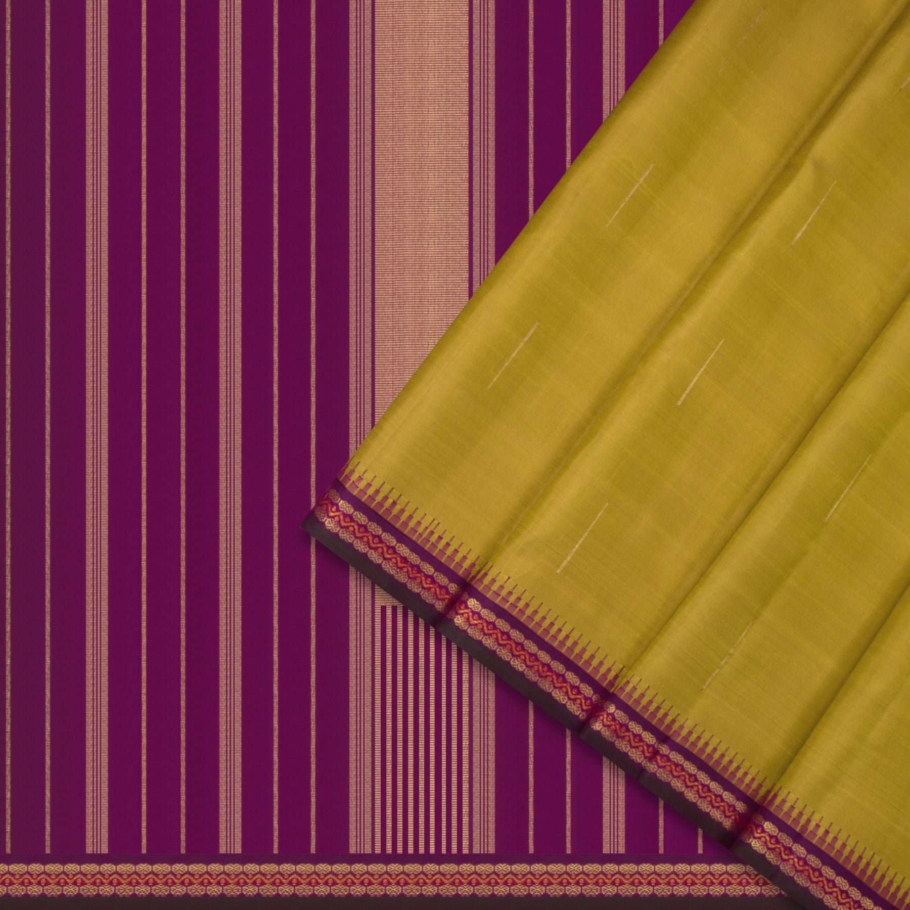 Kanakavalli Kanjivaram Silk Sari 25-595-HS001-00924 - Cover View