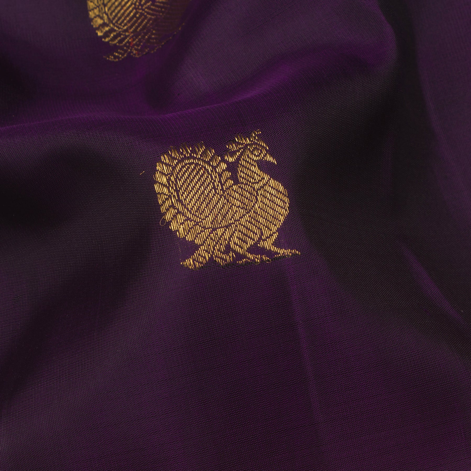 Kanakavalli Kanjivaram Silk Sari 25-595-HS001-00932 - Fabric View