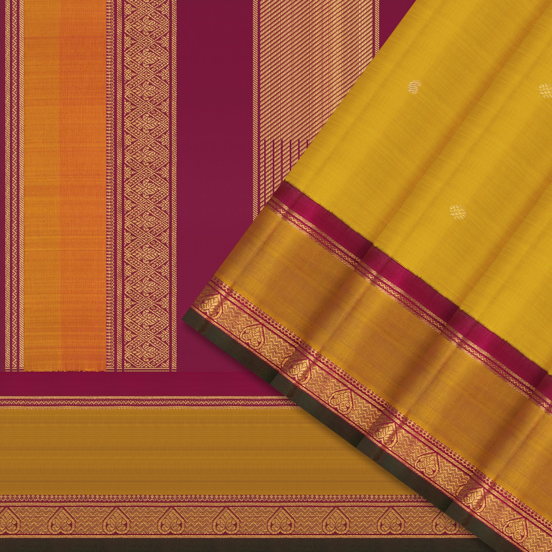 Kanakavalli Kanjivaram Silk Sari 25-595-HS001-00939 - Cover View