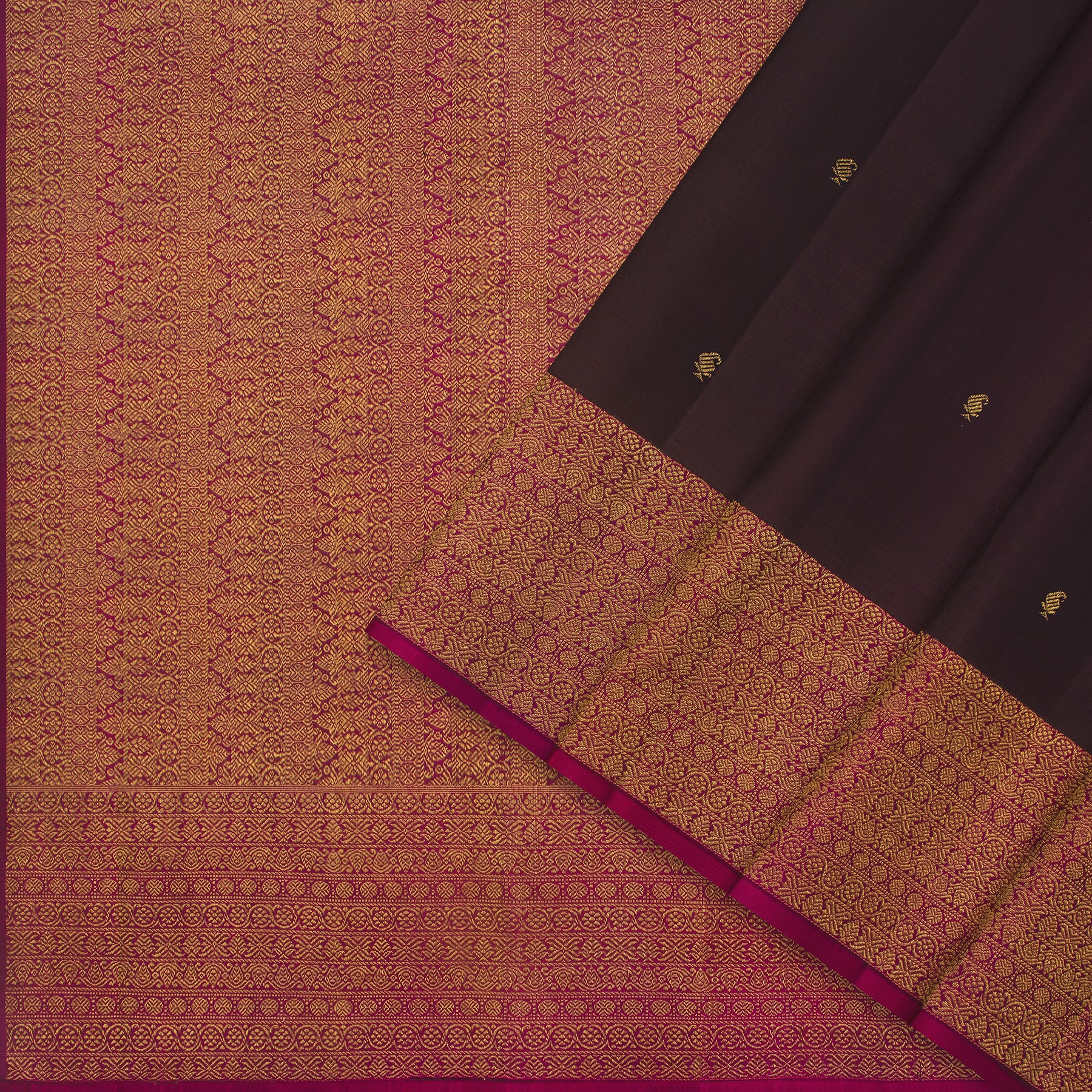 Kanakavalli Kanjivaram Silk Sari 25-595-HS001-00940 - Cover View