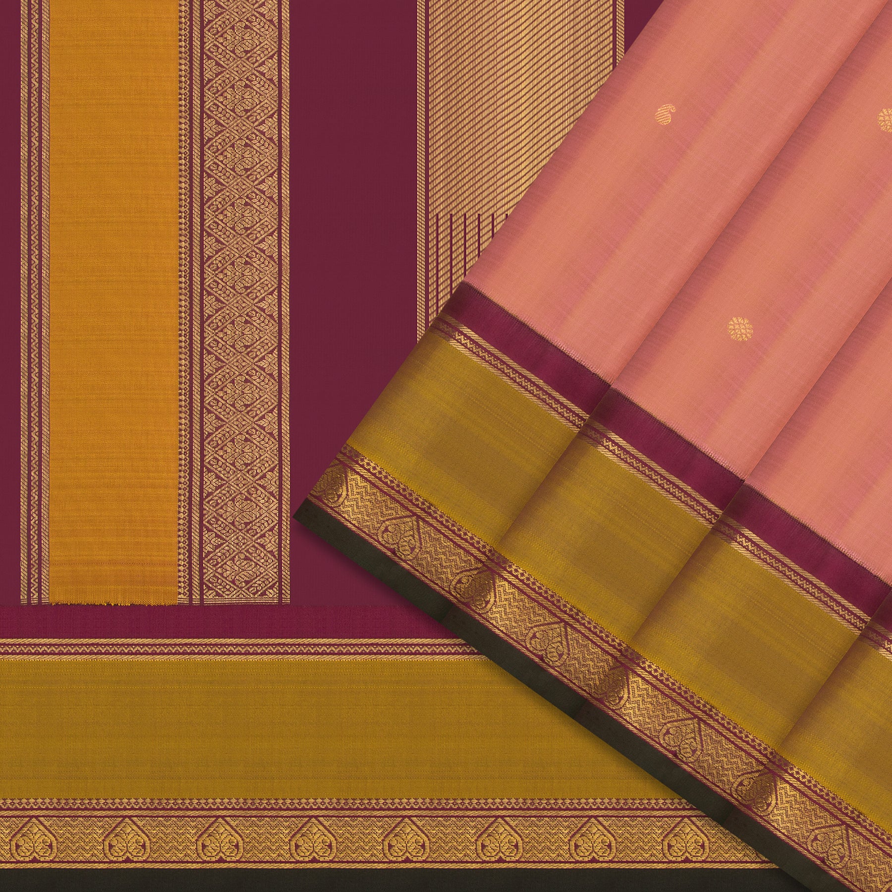Kanakavalli Kanjivaram Silk Sari 25-595-HS001-00943 - Cover View