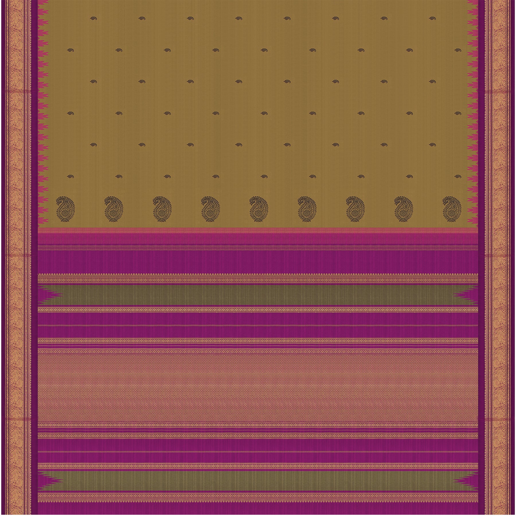 Kanakavalli Kanjivaram Silk Sari 25-595-HS001-00947 - Full View
