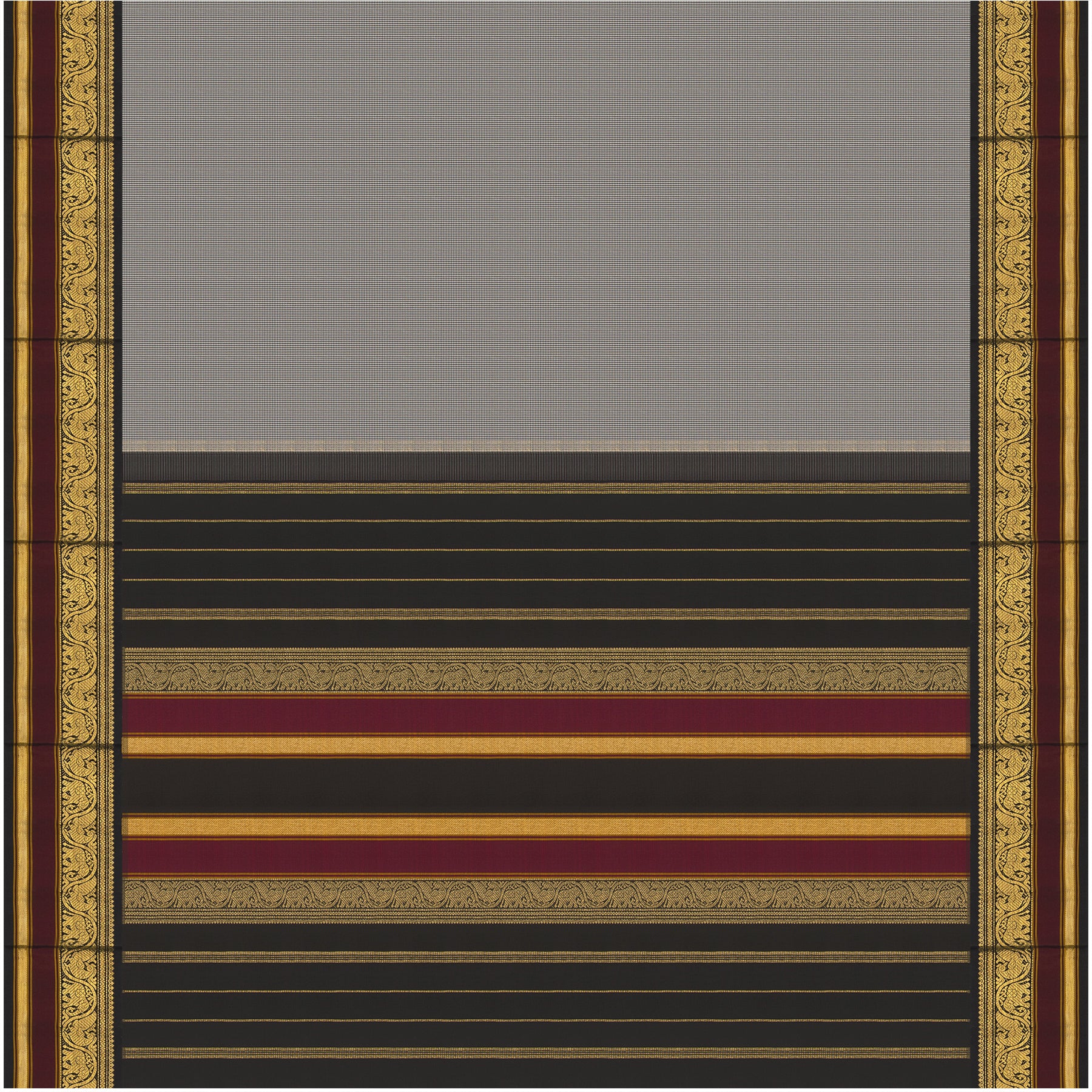 Kanakavalli Kanjivaram Silk Sari 25-595-HS001-00950 - Full View