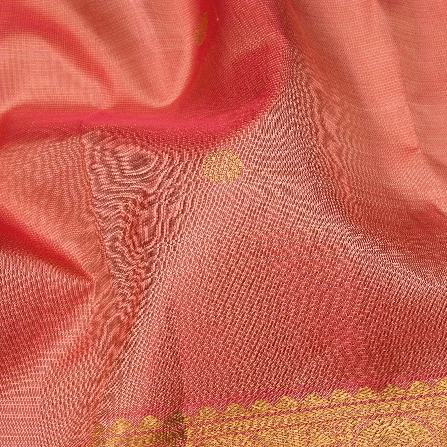 Kanakavalli Kanjivaram Silk Sari 25-595-HS001-00960 - Fabric View