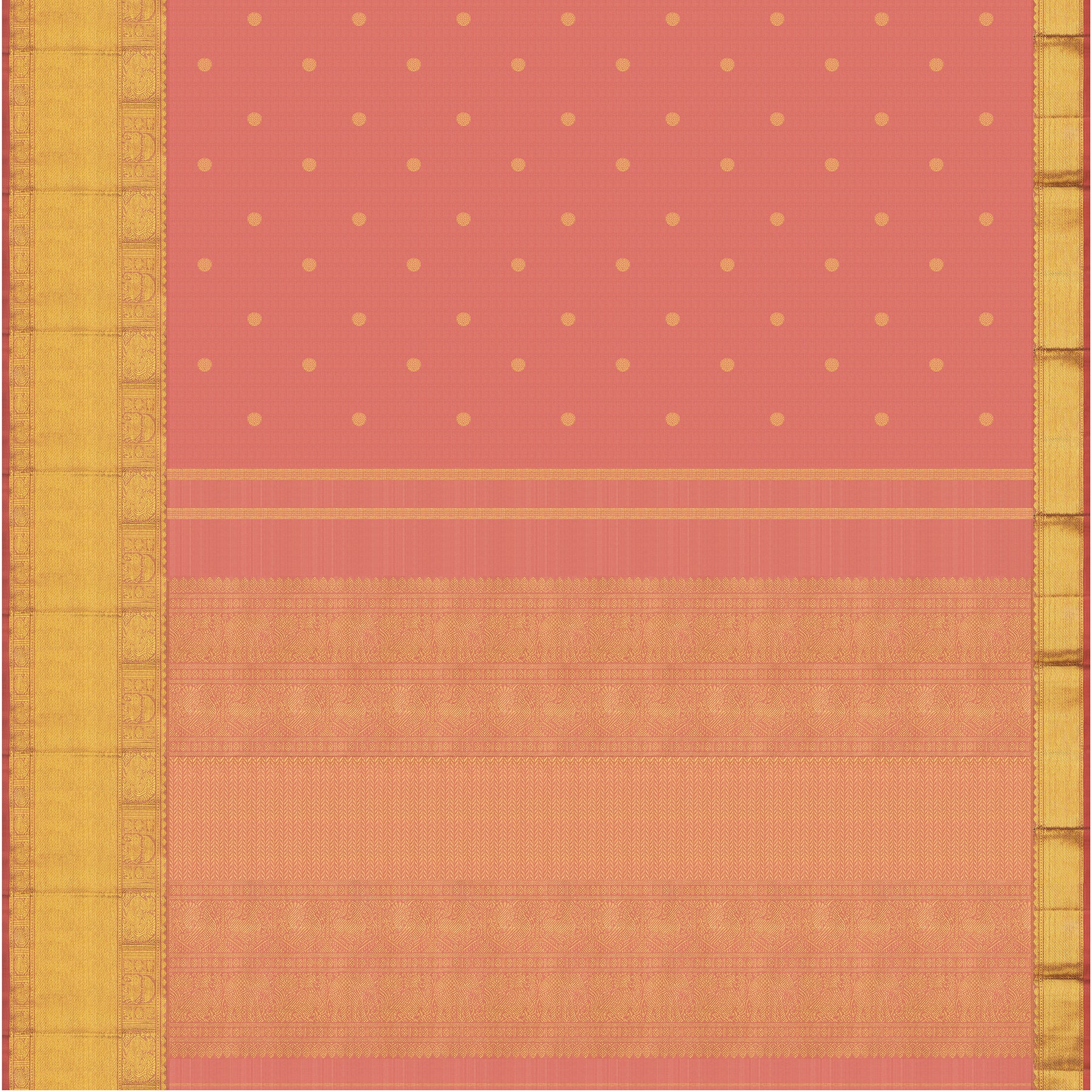 Kanakavalli Kanjivaram Silk Sari 25-595-HS001-00960 - Full View