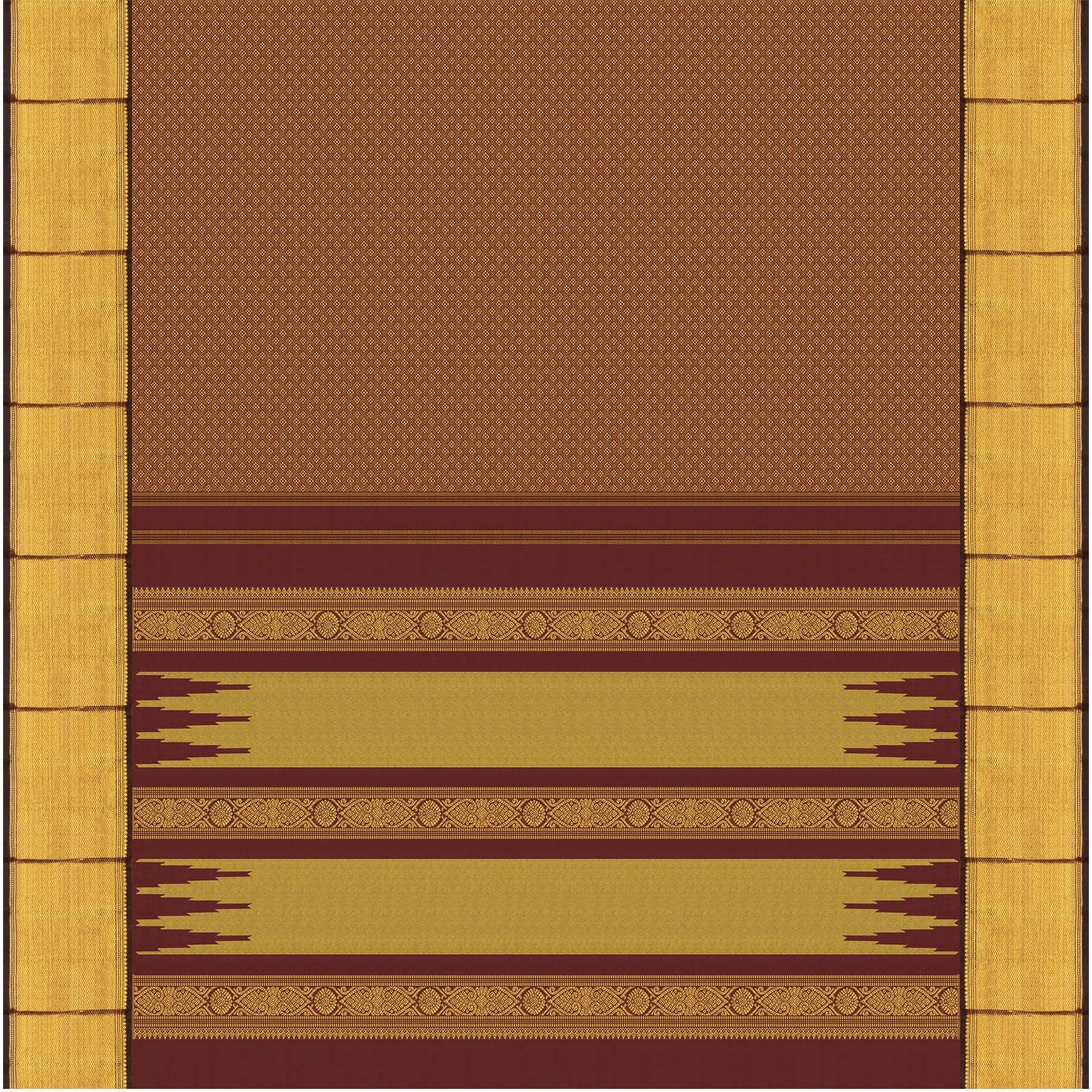 Kanakavalli Kanjivaram Silk Sari 25-595-HS001-00974 - Full View