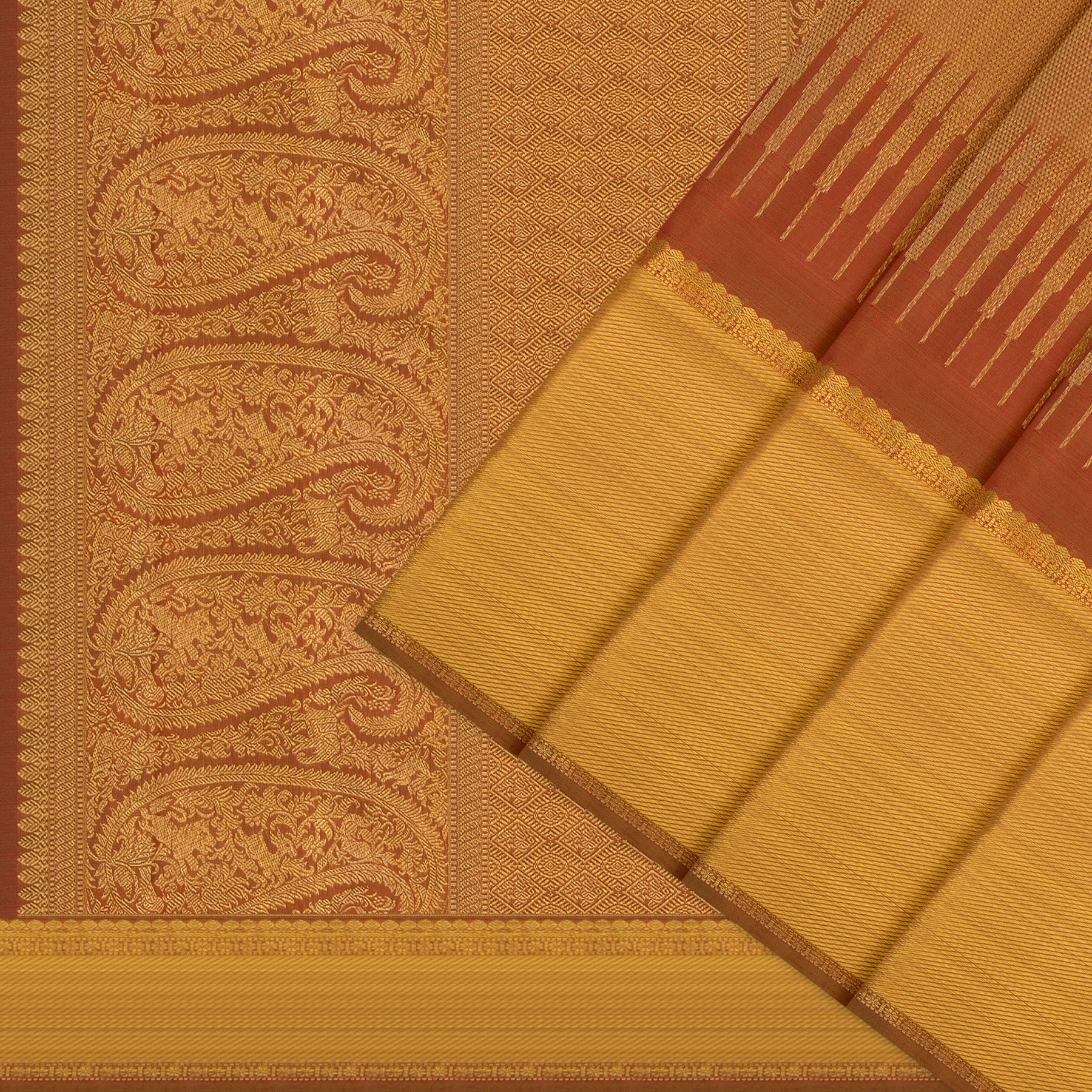 Kanakavalli Kanjivaram Silk Sari 25-595-HS001-00976 - Cover View