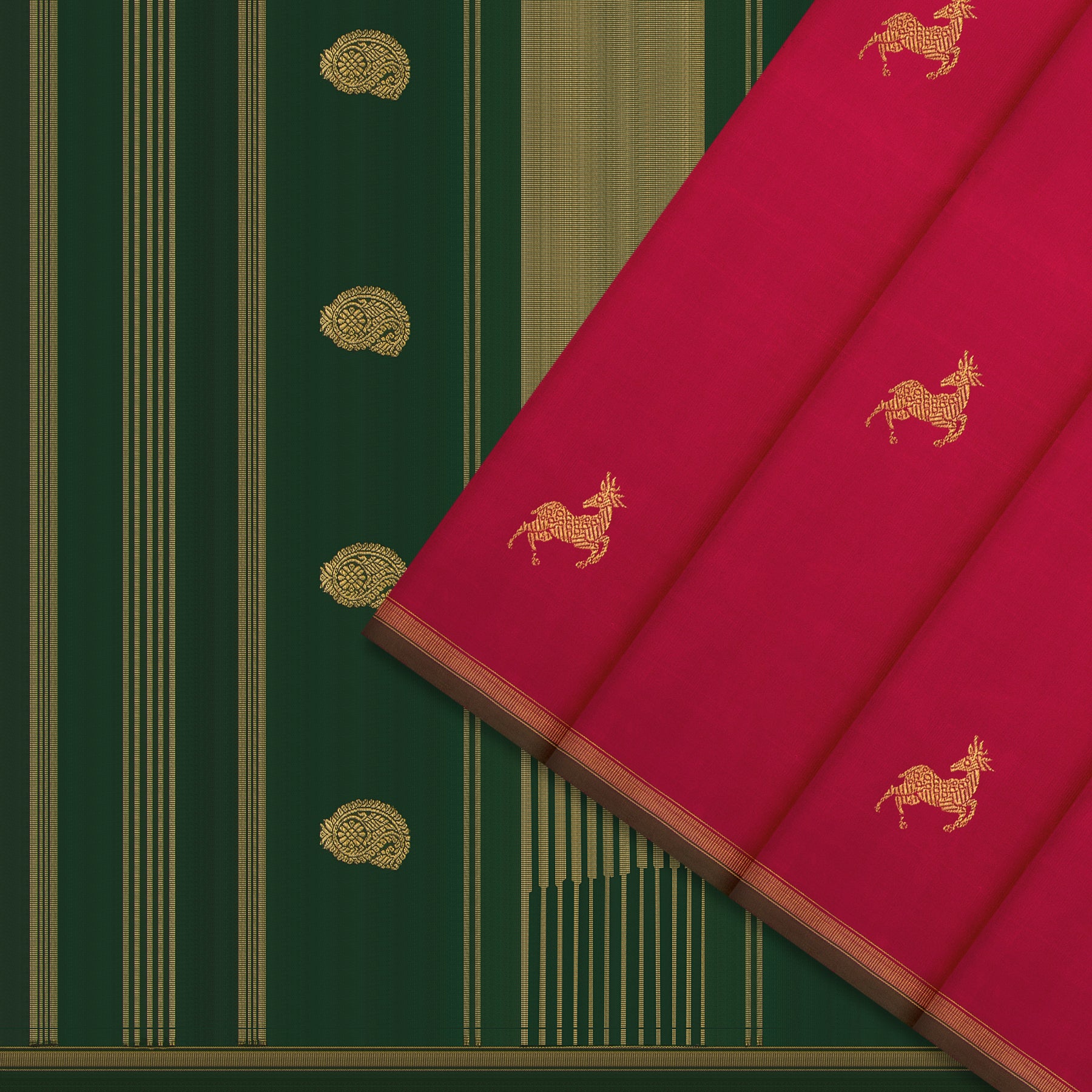 Kanakavalli Kanjivaram Silk Sari 25-595-HS001-02132 - Cover View