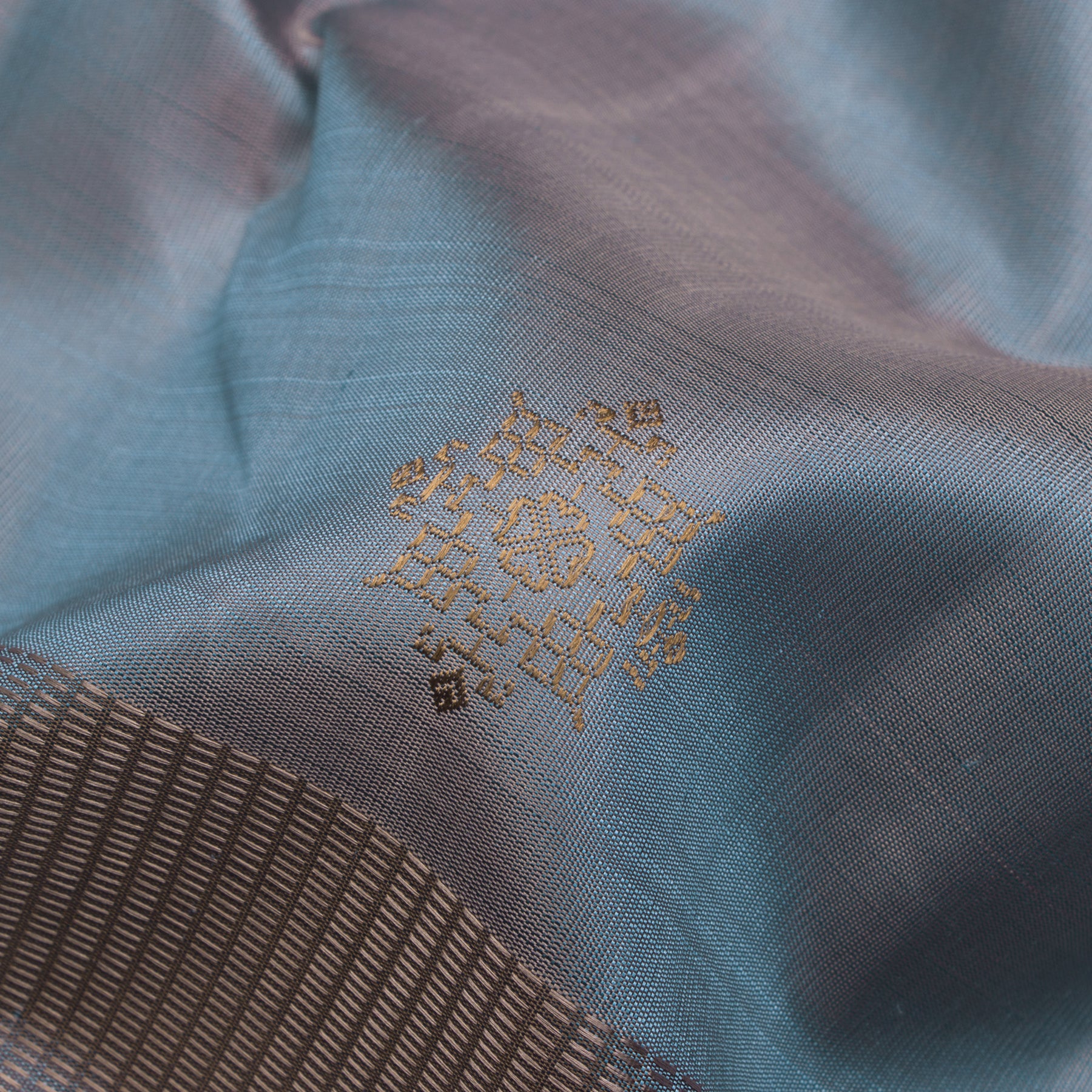 Kanakavalli Kanjivaram Silk Sari 25-595-HS001-02145 - Fabric View