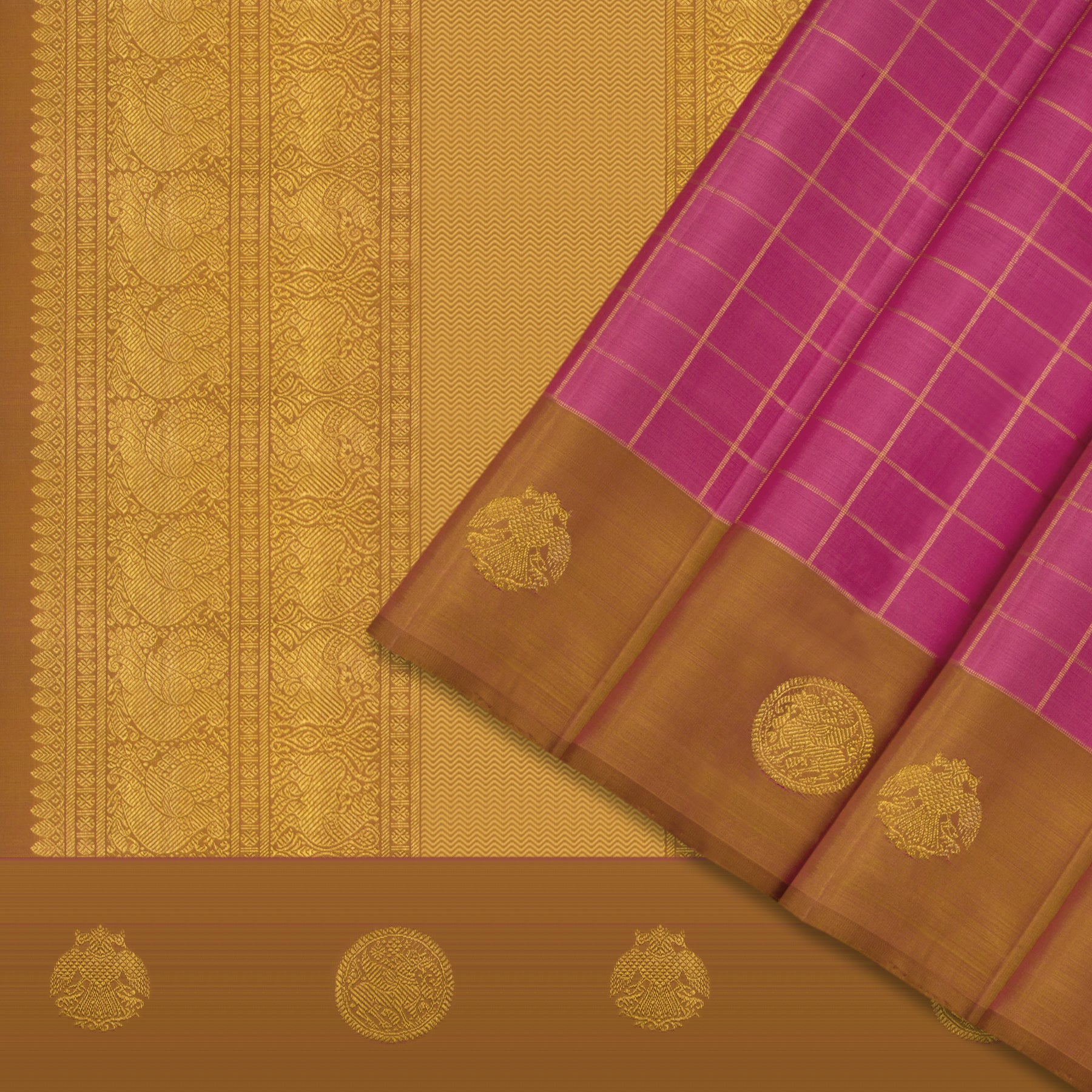 Kanakavalli Kanjivaram Silk Sari 25-595-HS001-02149 - Cover View