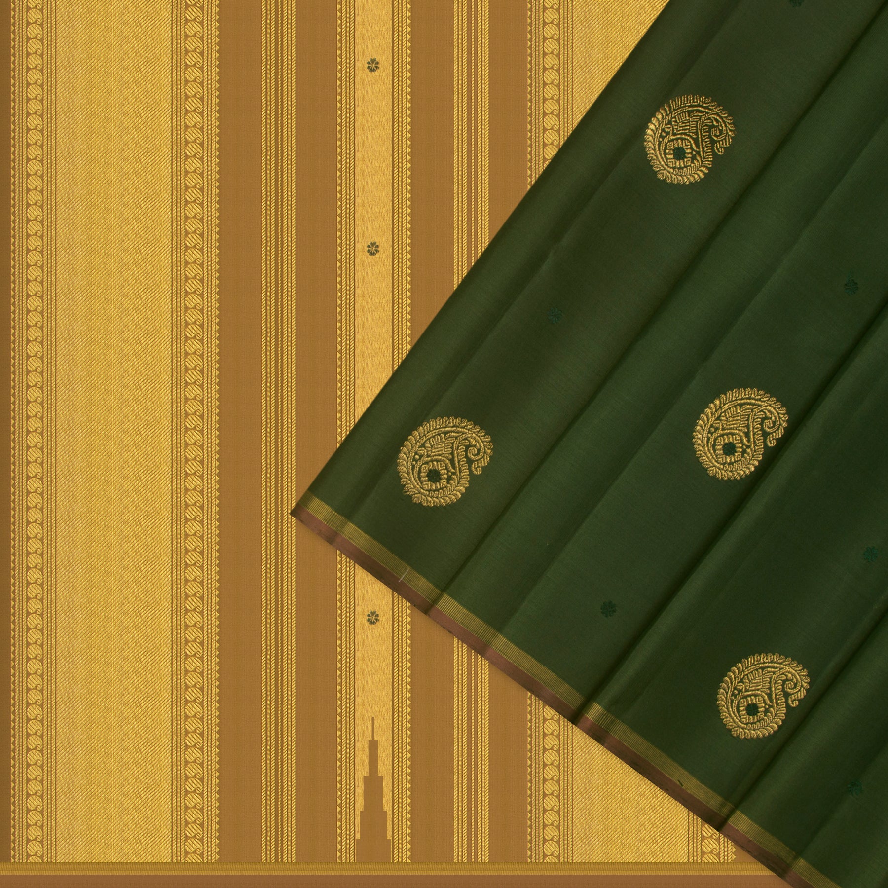 Kanakavalli Kanjivaram Silk Sari 25-595-HS001-02170 - Cover View