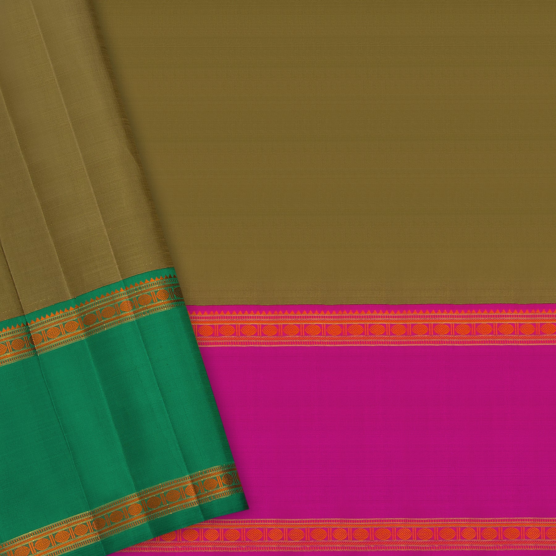 Kanakavalli Kanjivaram Silk Sari 25-595-HS001-02175 - Blouse View