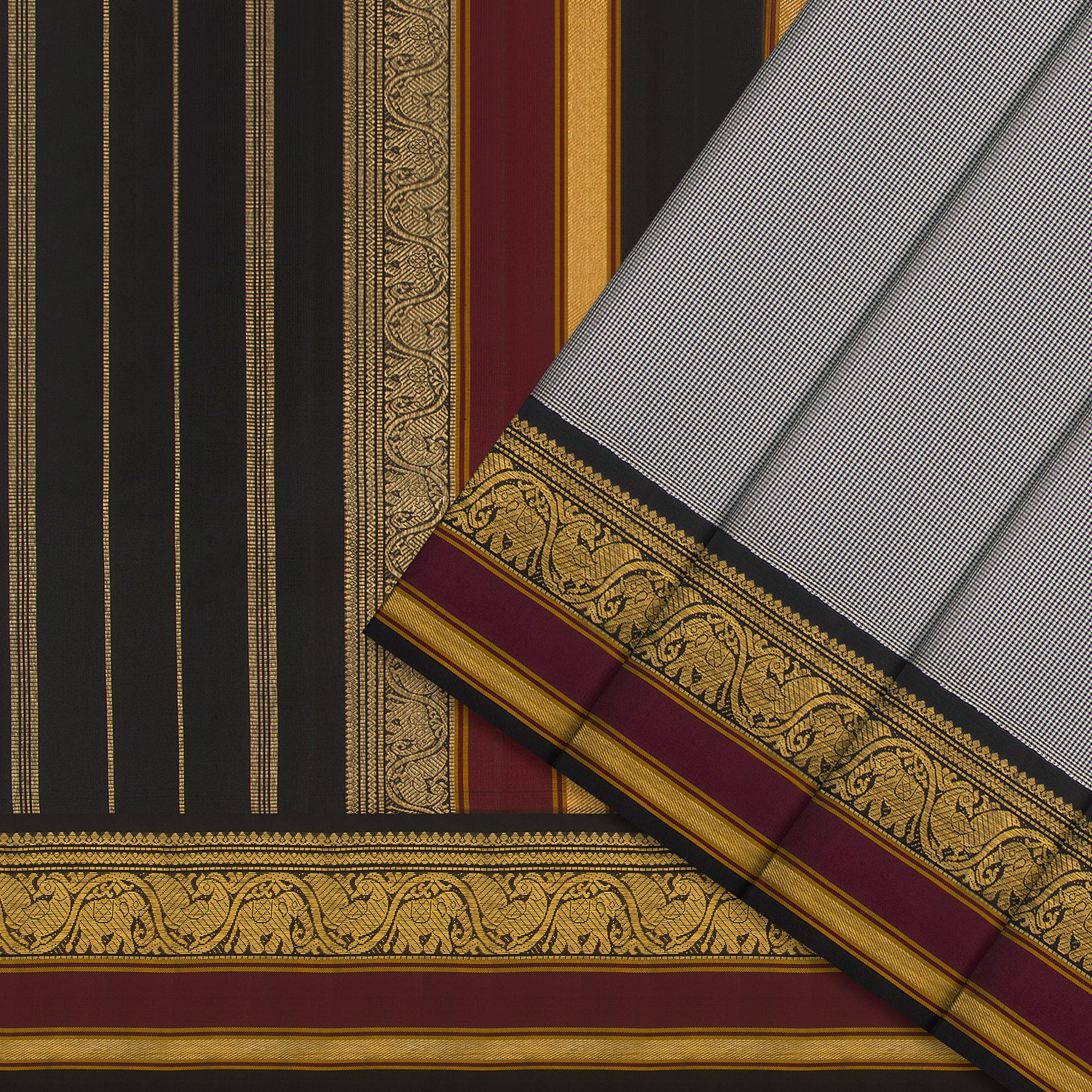 Kanakavalli Kanjivaram Silk Sari 25-595-HS001-02191 - Cover View