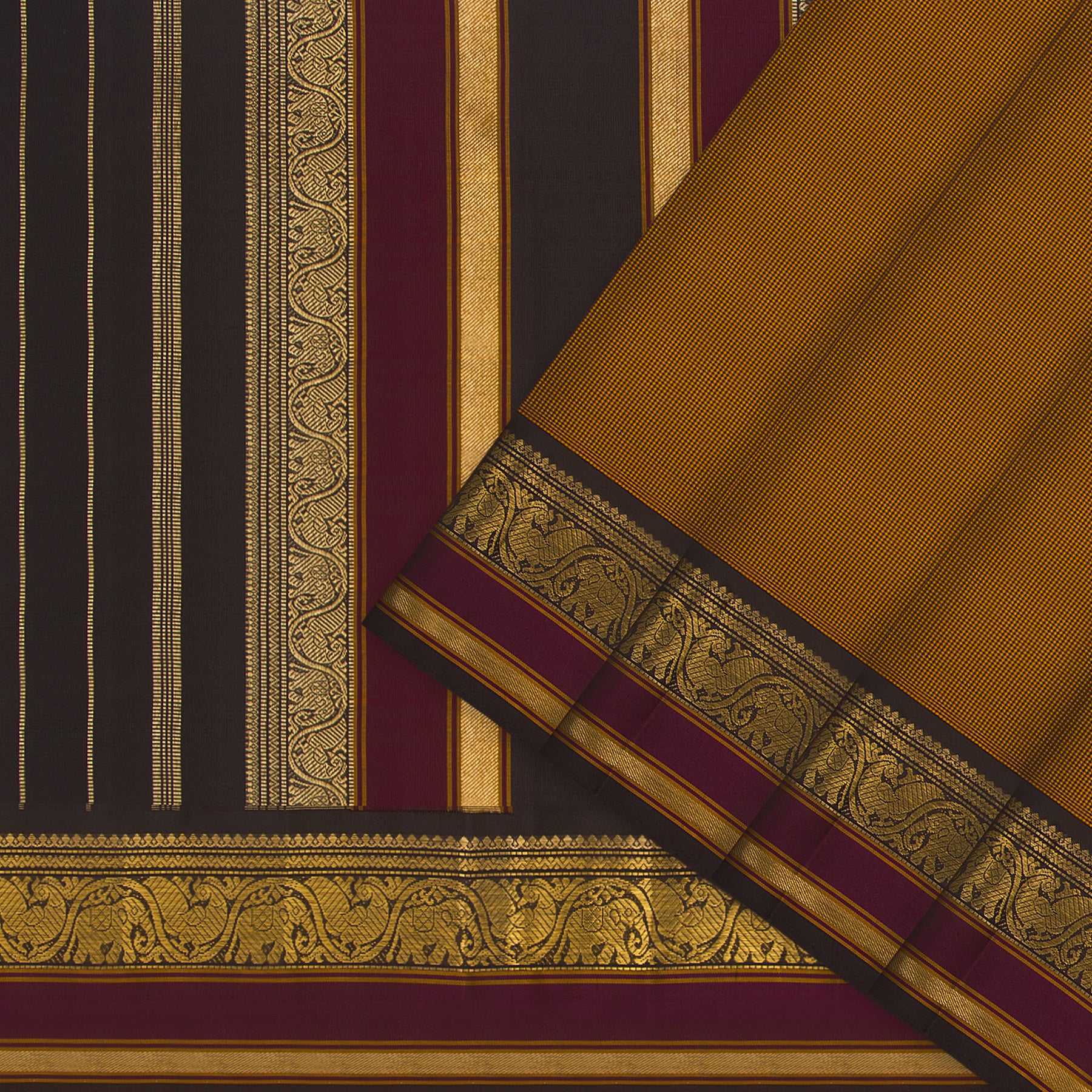 Kanakavalli Kanjivaram Silk Sari 25-595-HS001-02193 - Cover View