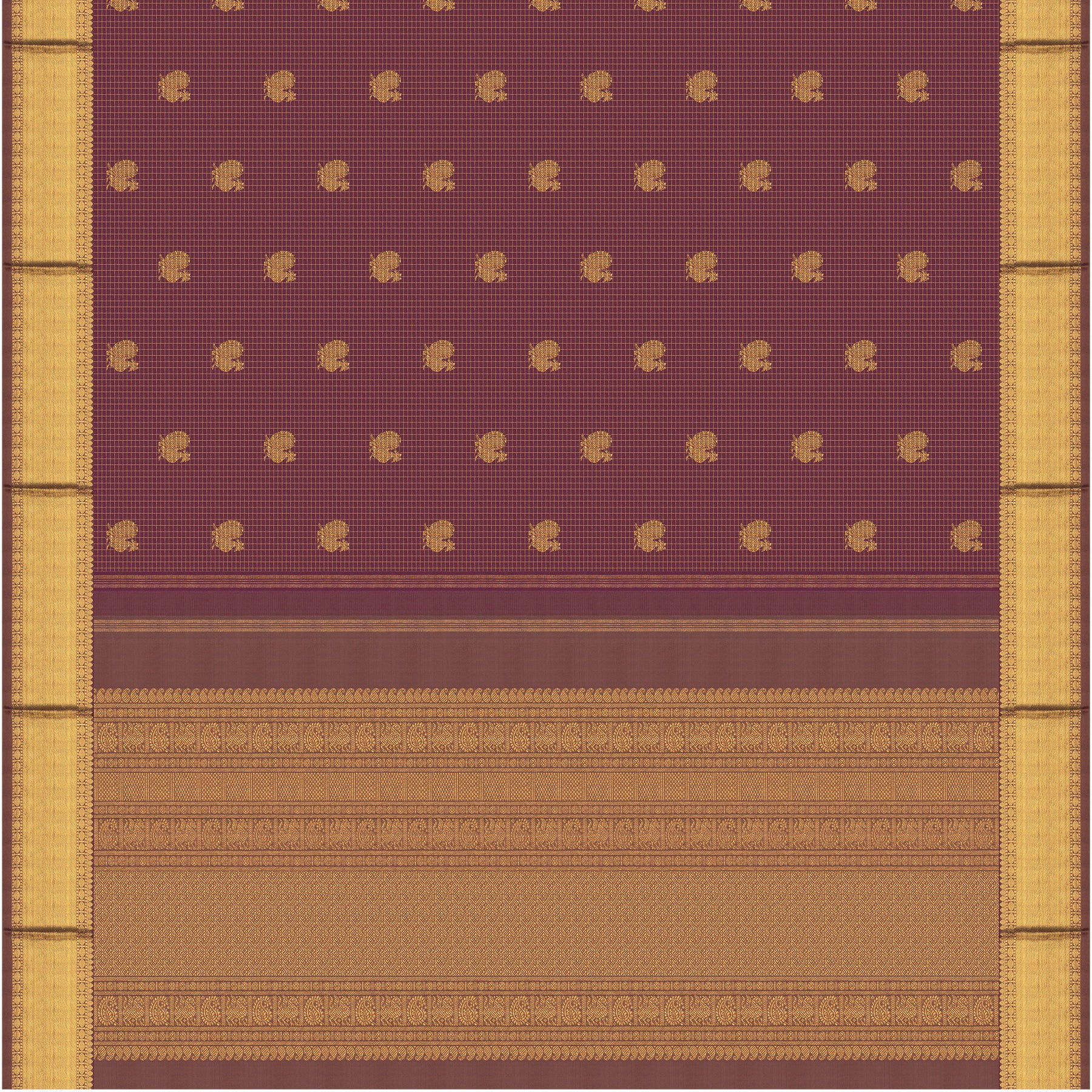 Kanakavalli Kanjivaram Silk Sari 25-595-HS001-02200 - Full View