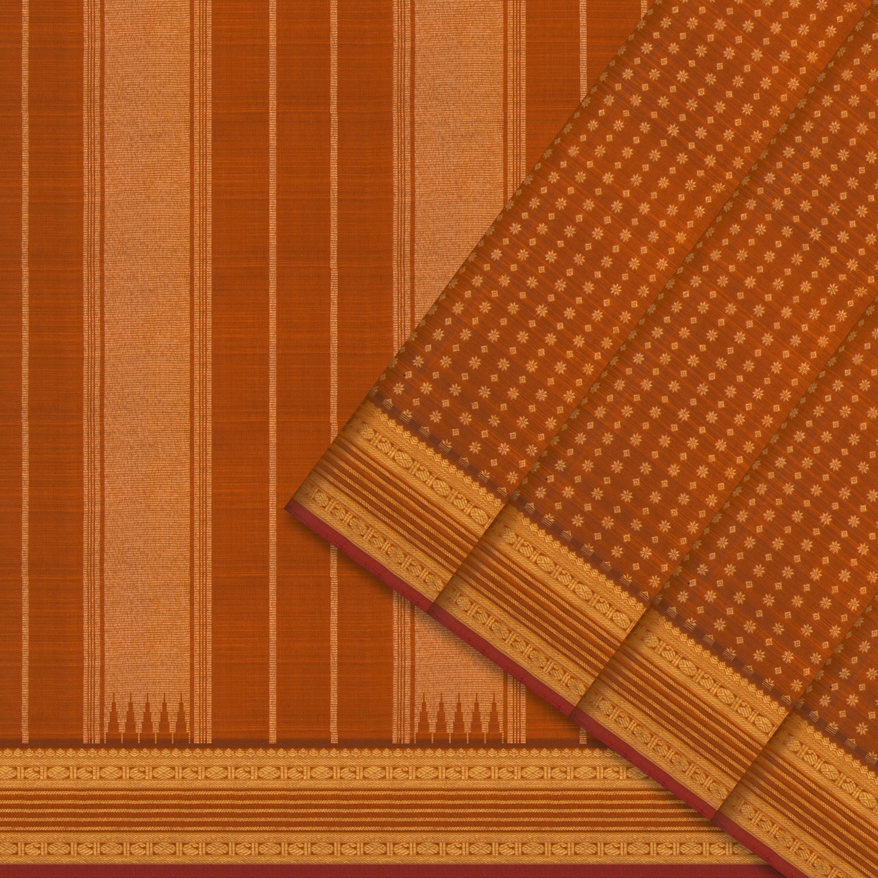Kanakavalli Kanjivaram Silk Sari 25-595-HS001-02209 - Cover View