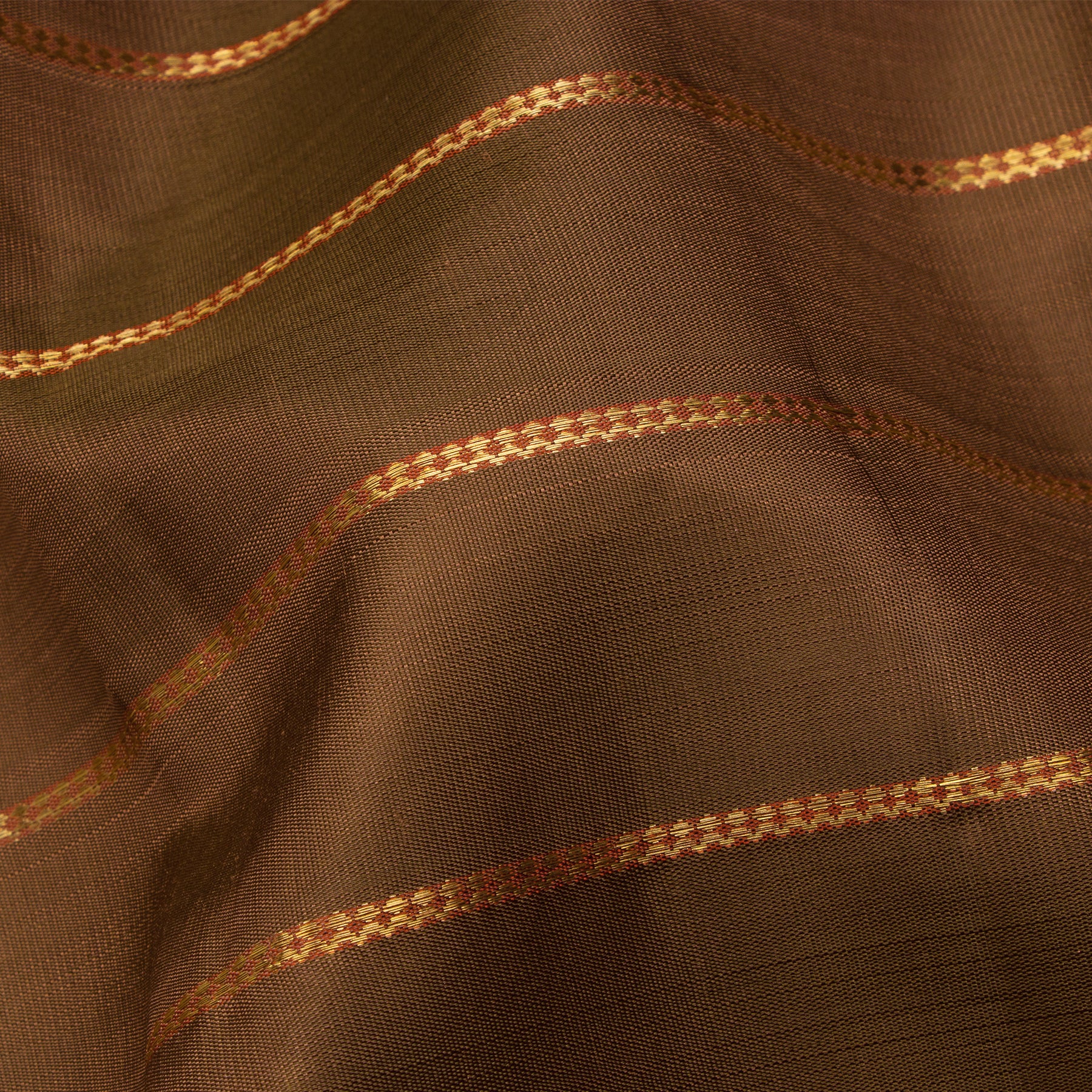Kanakavalli Kanjivaram Silk Sari 25-595-HS001-02770 - Fabric View