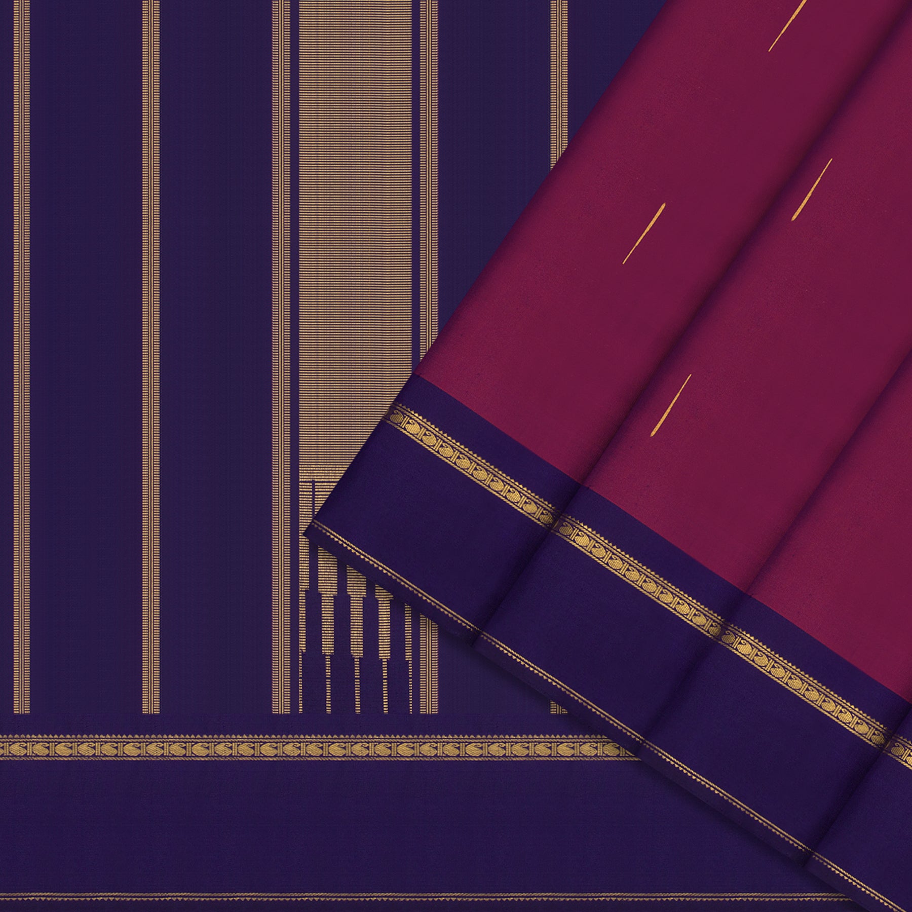 Kanakavalli Kanjivaram Silk Sari 25-595-HS001-02775 - Cover  View