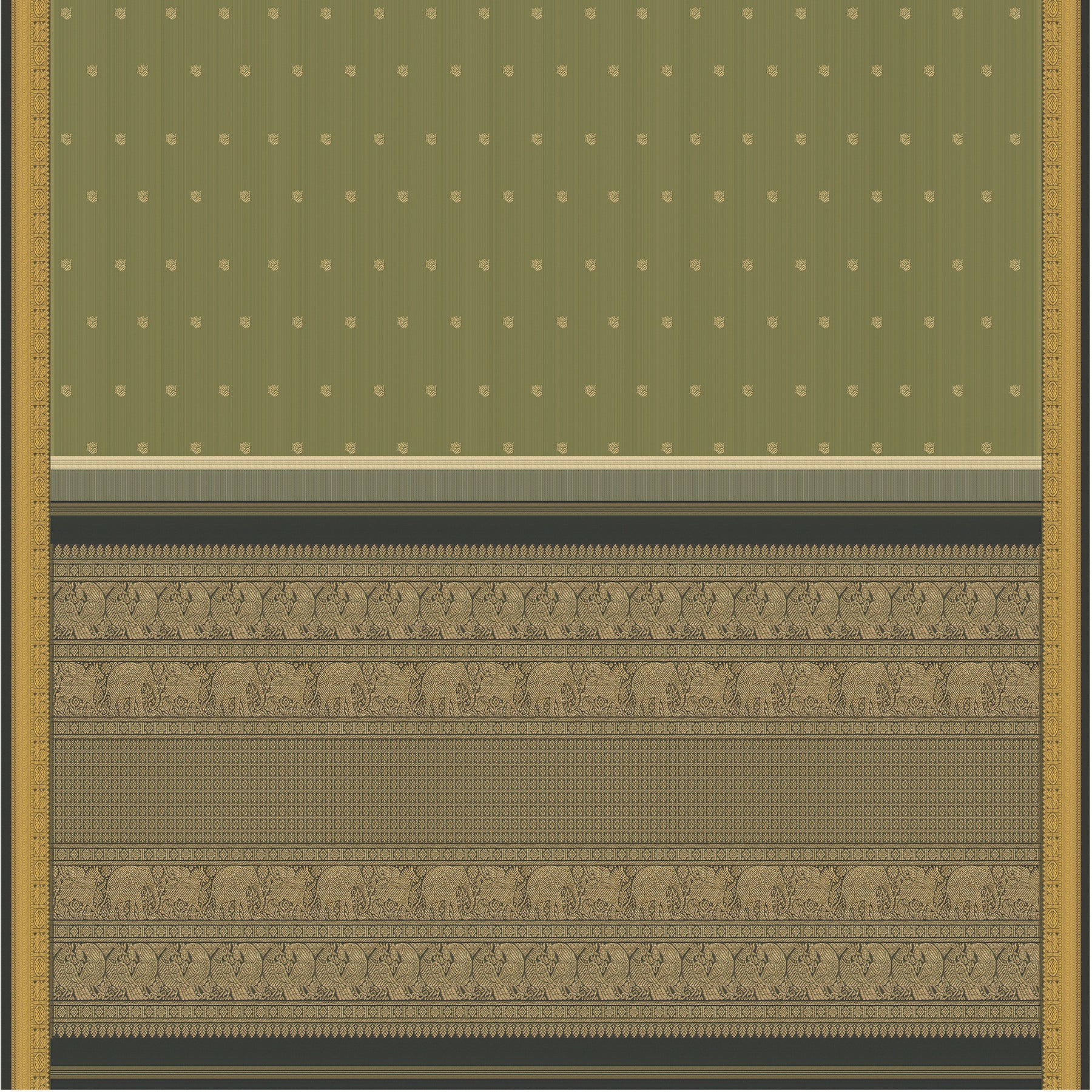 Kanakavalli Kanjivaram Silk Sari 25-595-HS001-02788 - Full View 