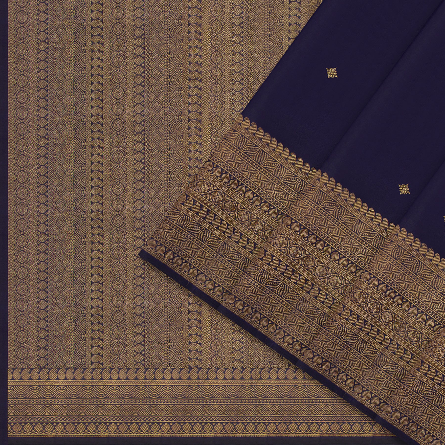 Kanakavalli Kanjivaram Silk Sari 25-595-HS001-02836 - Cover  View