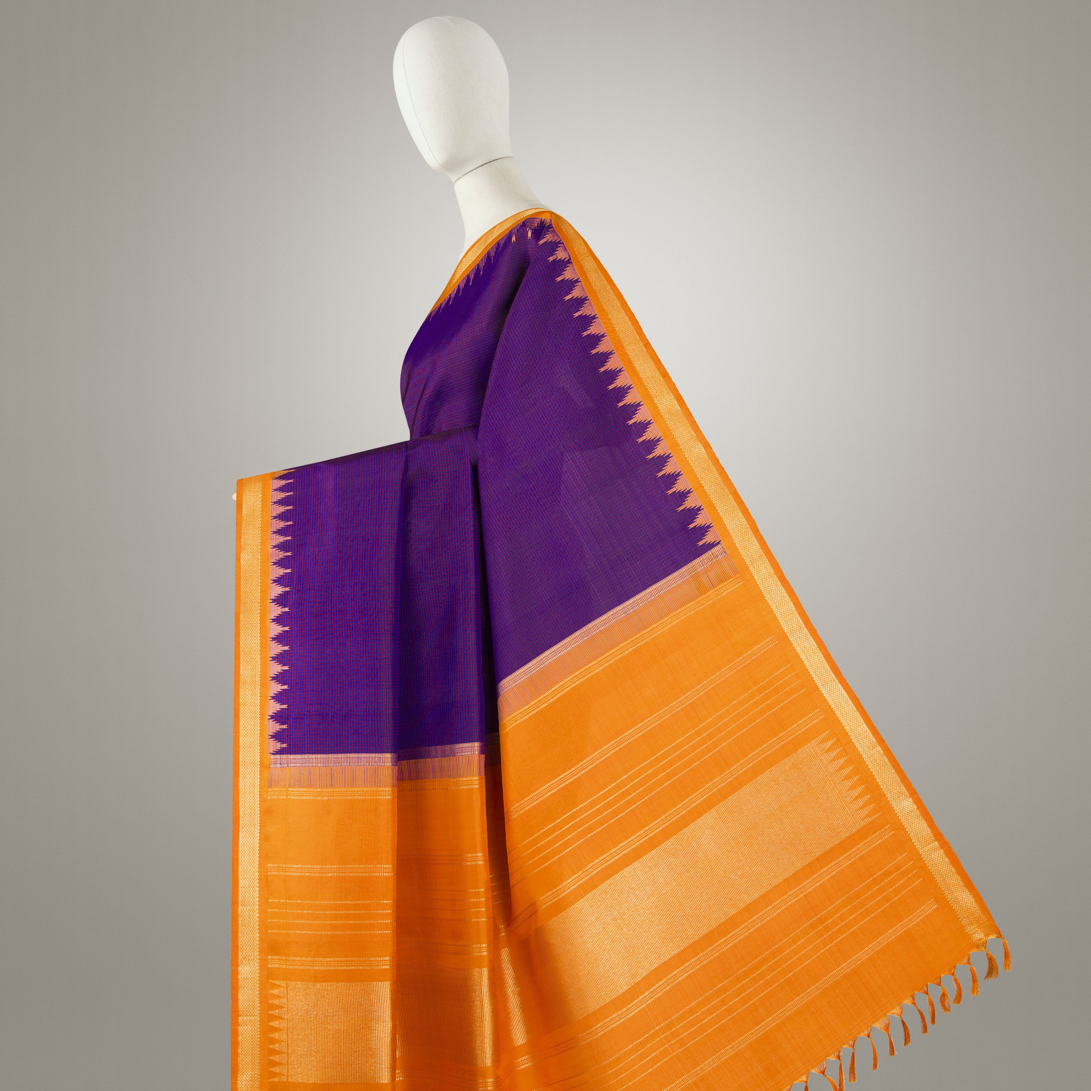 Kanakavalli Kanjivaram Silk Sari 25-595-HS001-02839 - Product Shot 1