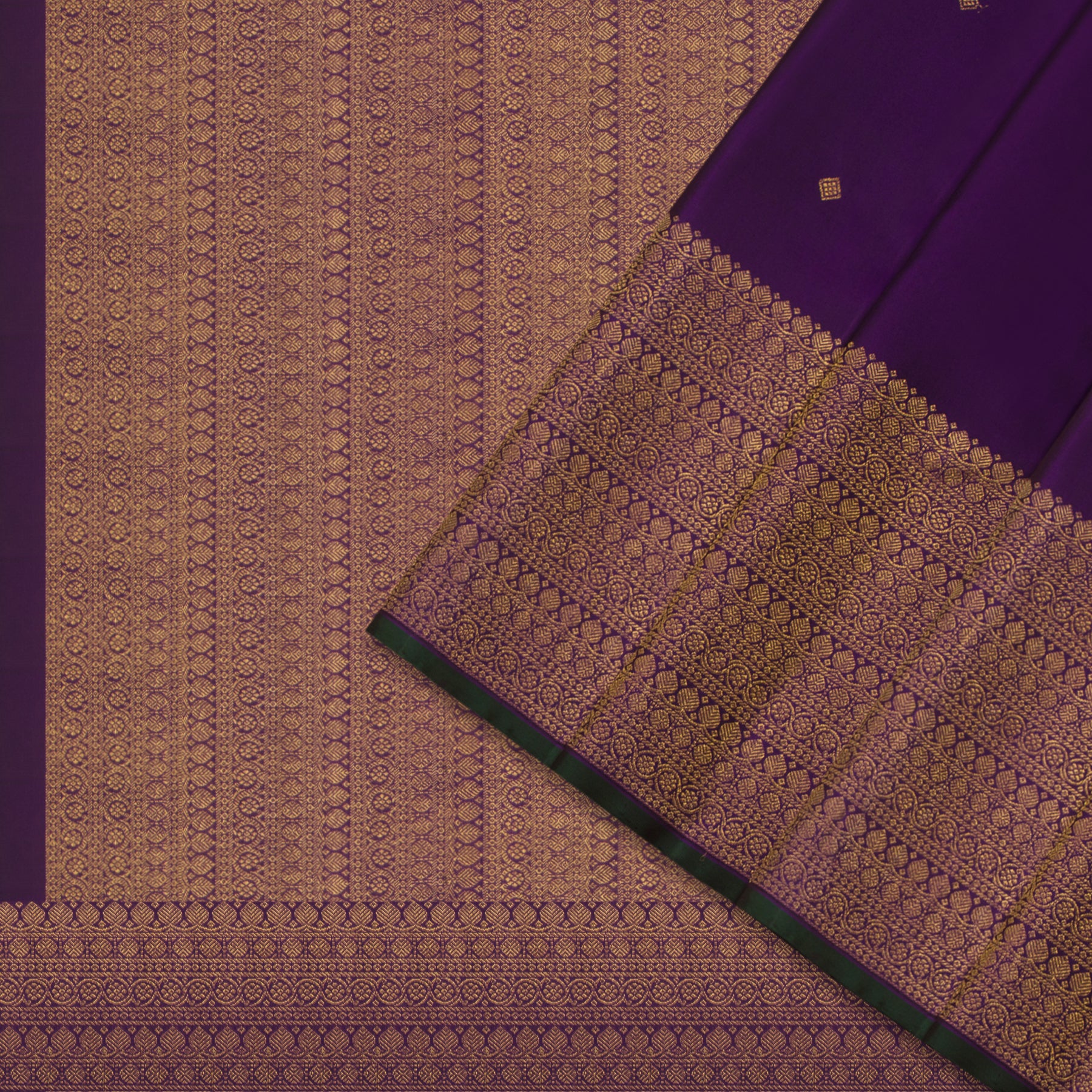 Kanakavalli Kanjivaram Silk Sari 25-595-HS001-02842 - Cover View