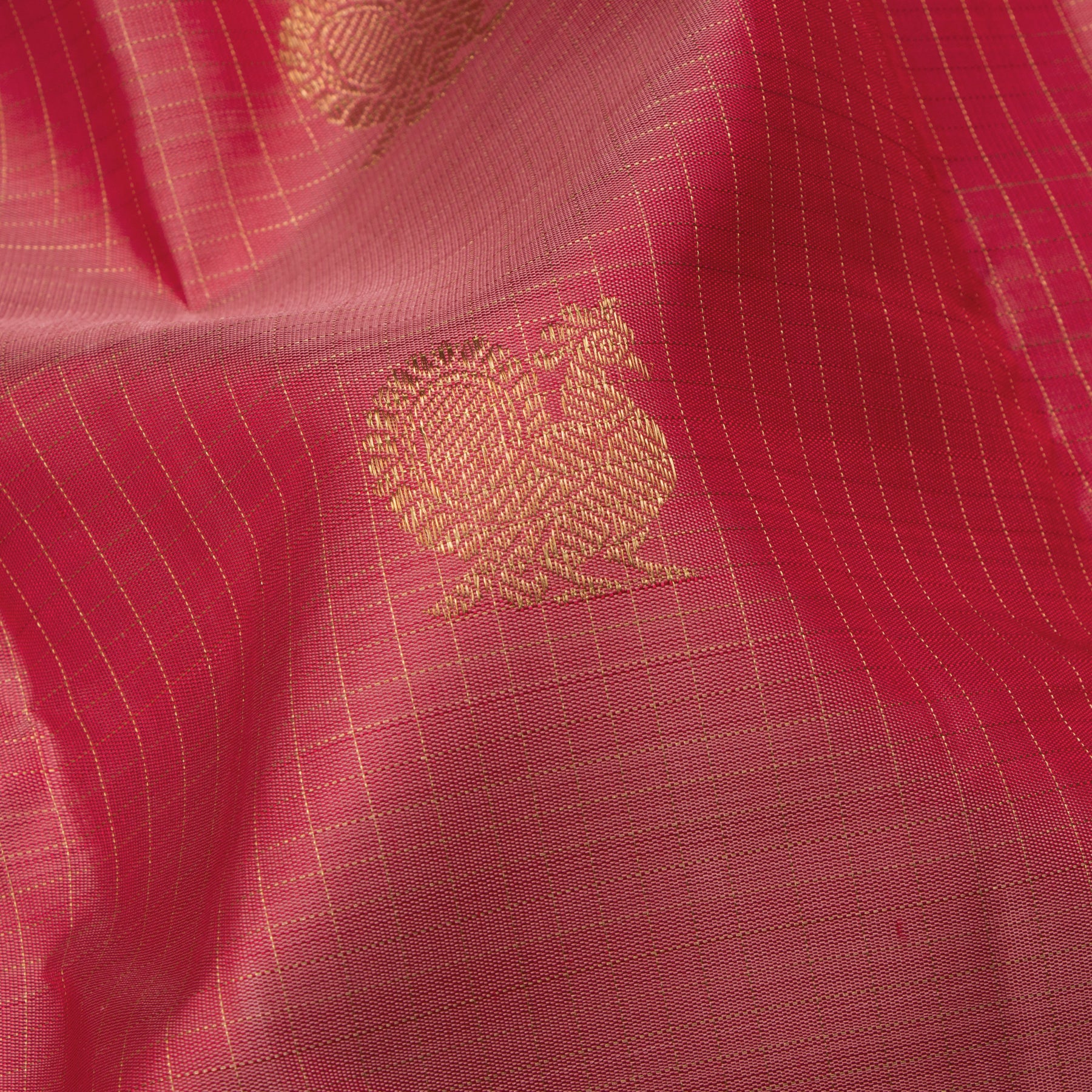 Kanakavalli Kanjivaram Silk Sari 25-595-HS001-02854 - Fabric View