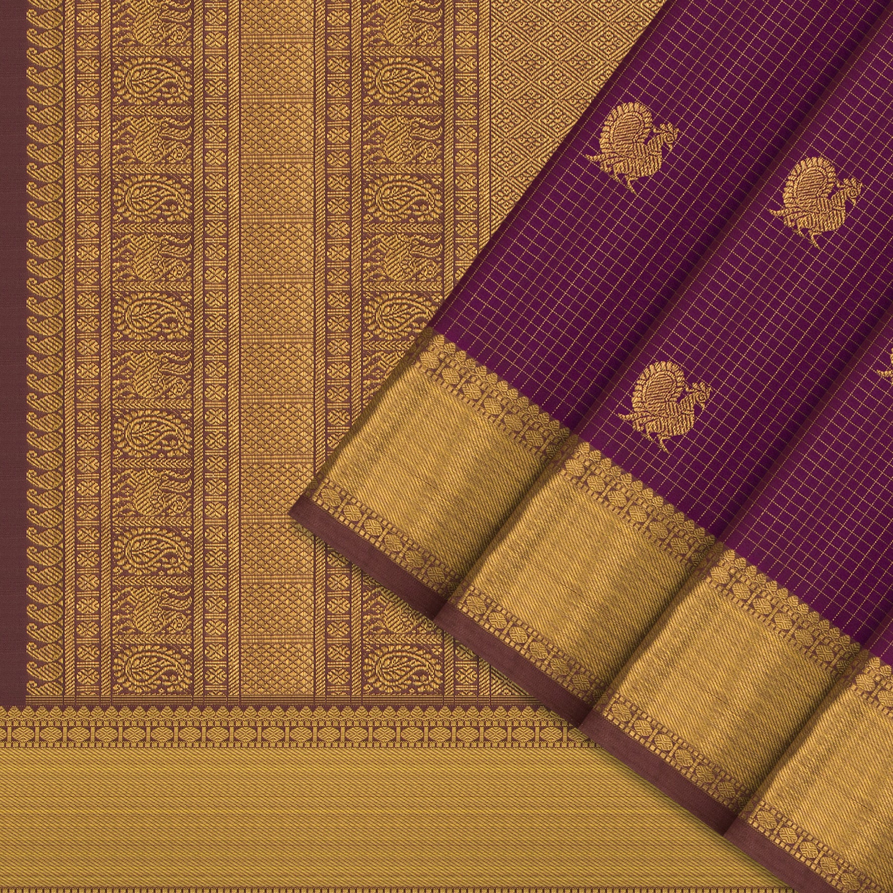 Kanakavalli Kanjivaram Silk Sari 25-595-HS001-02856 - Cover View