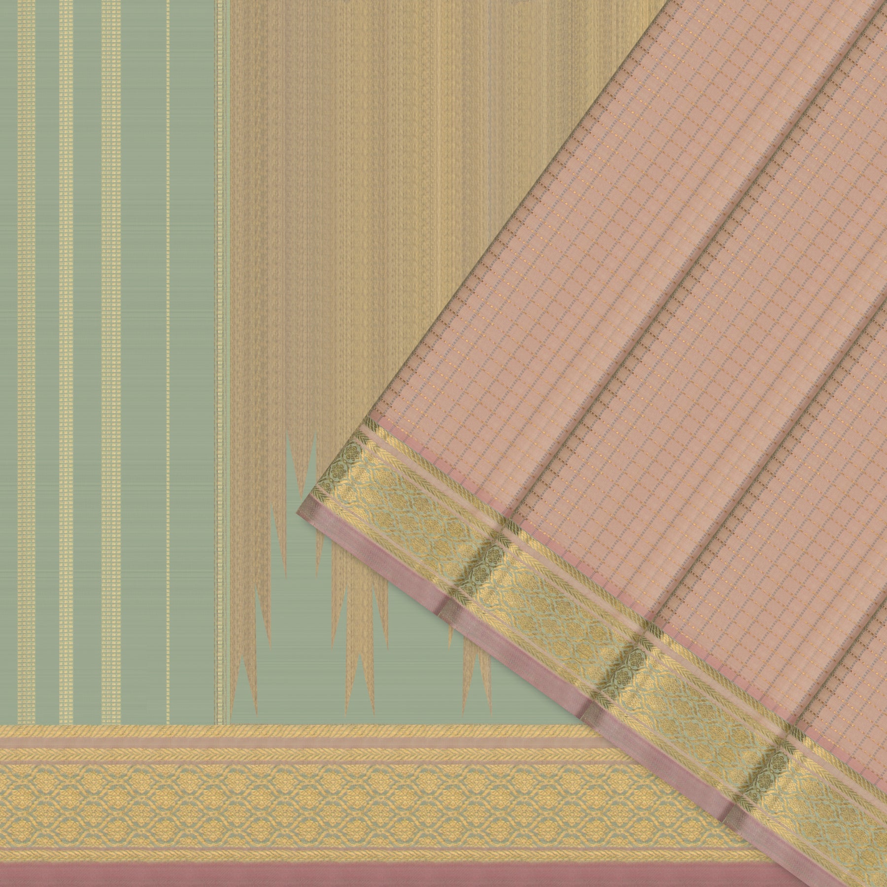 Kanakavalli Kanjivaram Silk Sari 25-595-HS001-02858 - Cover View