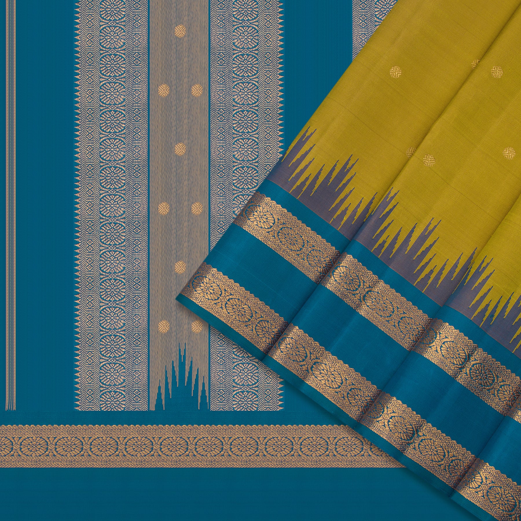 Kanakavalli Kanjivaram Silk Sari 25-595-HS001-02875 - Cover View